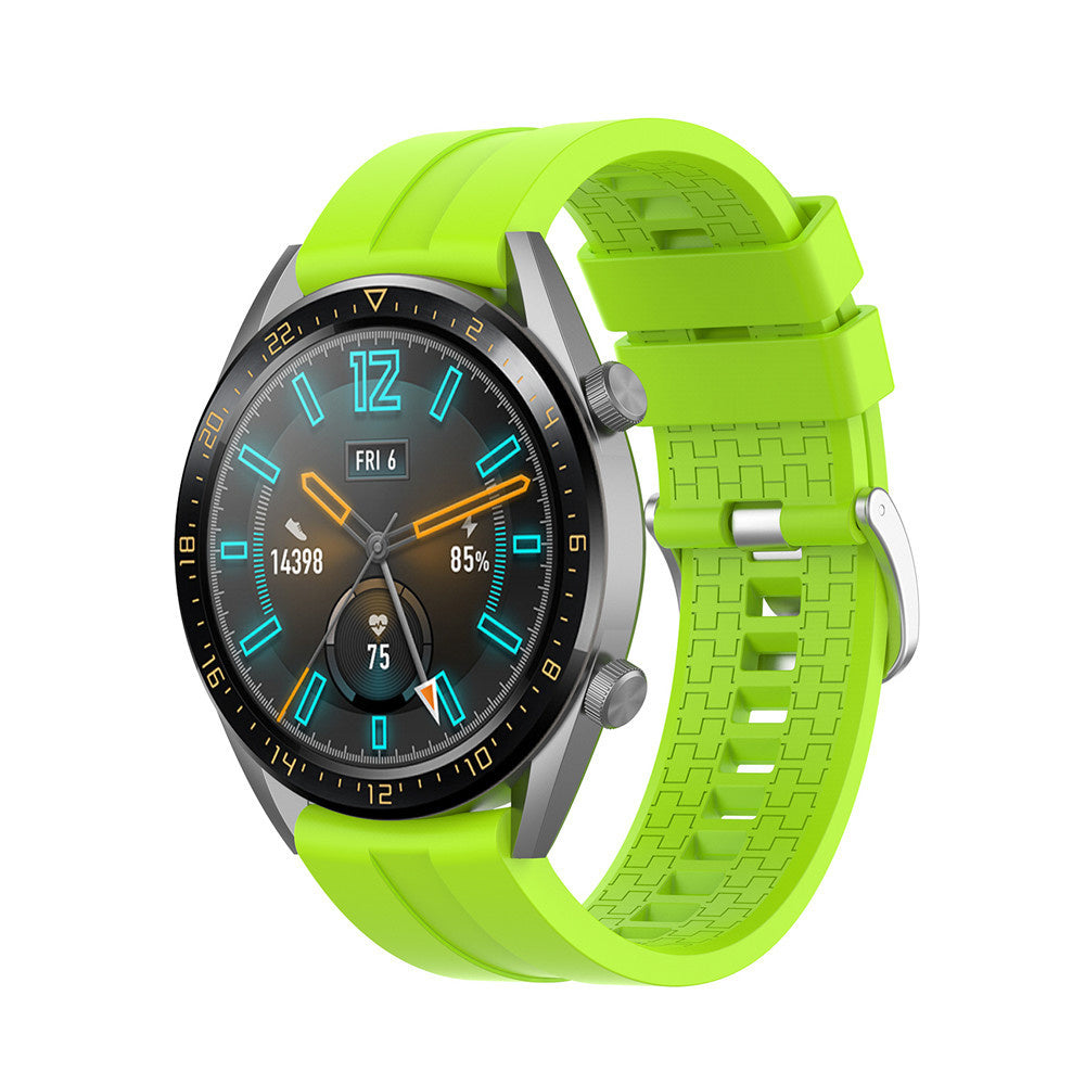 Huawei Watch 5 - 46mm Extreme Silikonarmband (Limettengrün)