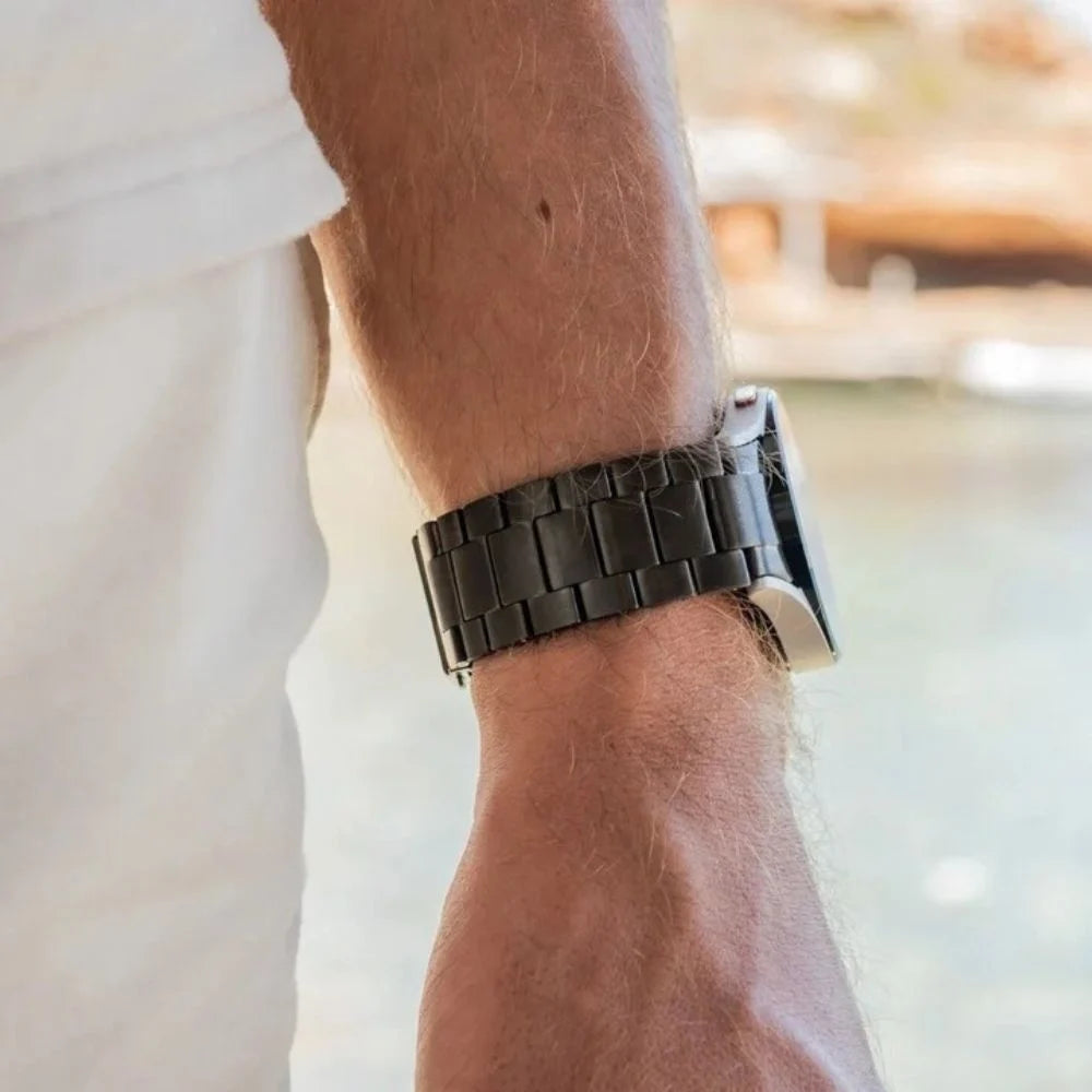 Polar Ignite 2 Titanarmband (Schwarz)