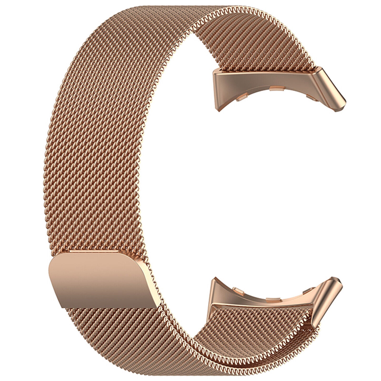 Google Pixel Watch 4 - 41mm Milanese Armband (Rose Gold)