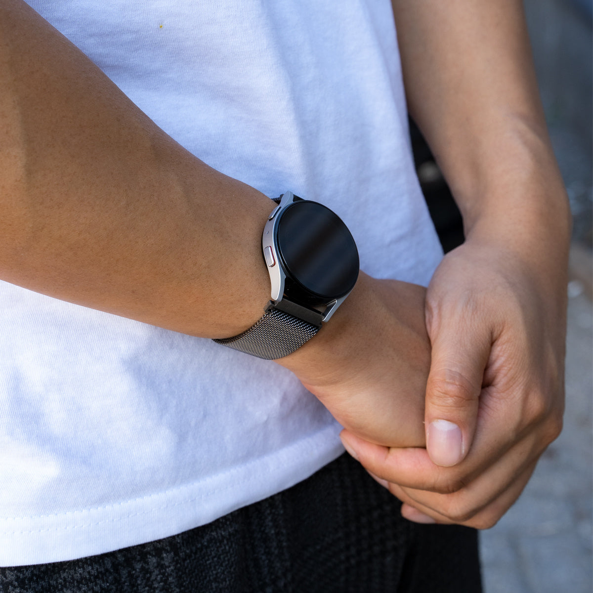 Garmin Venu 3 Milanese Armband (Schwarz)