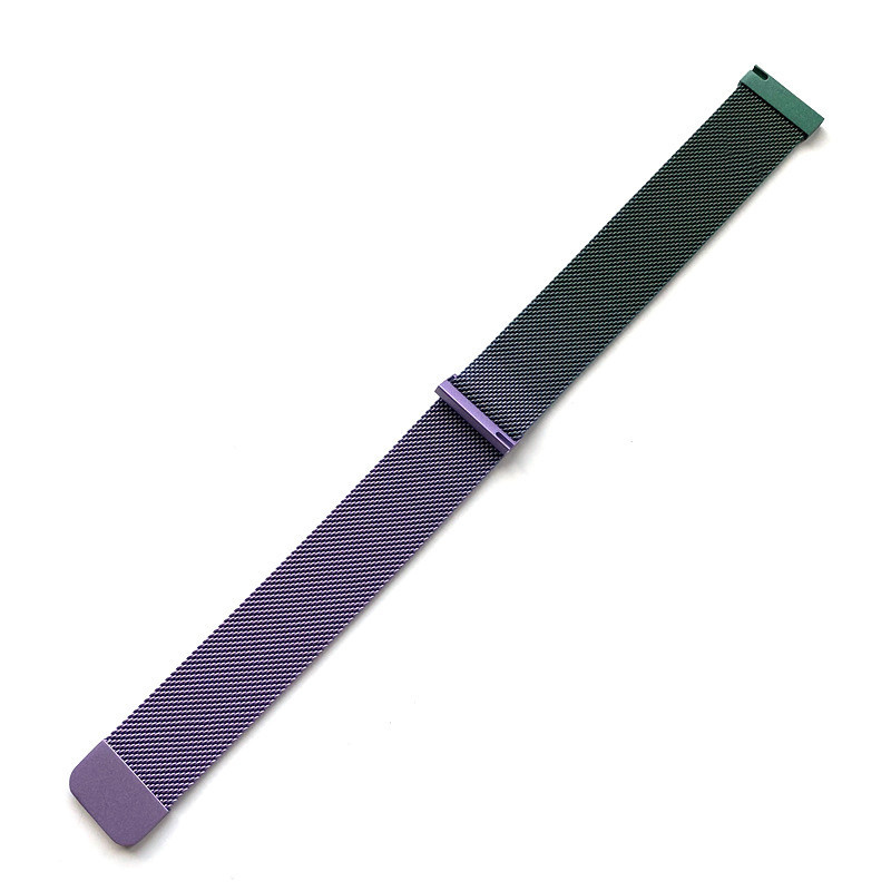 Withings ScanWatch Nova Milanese Strap (Purple/Green)
