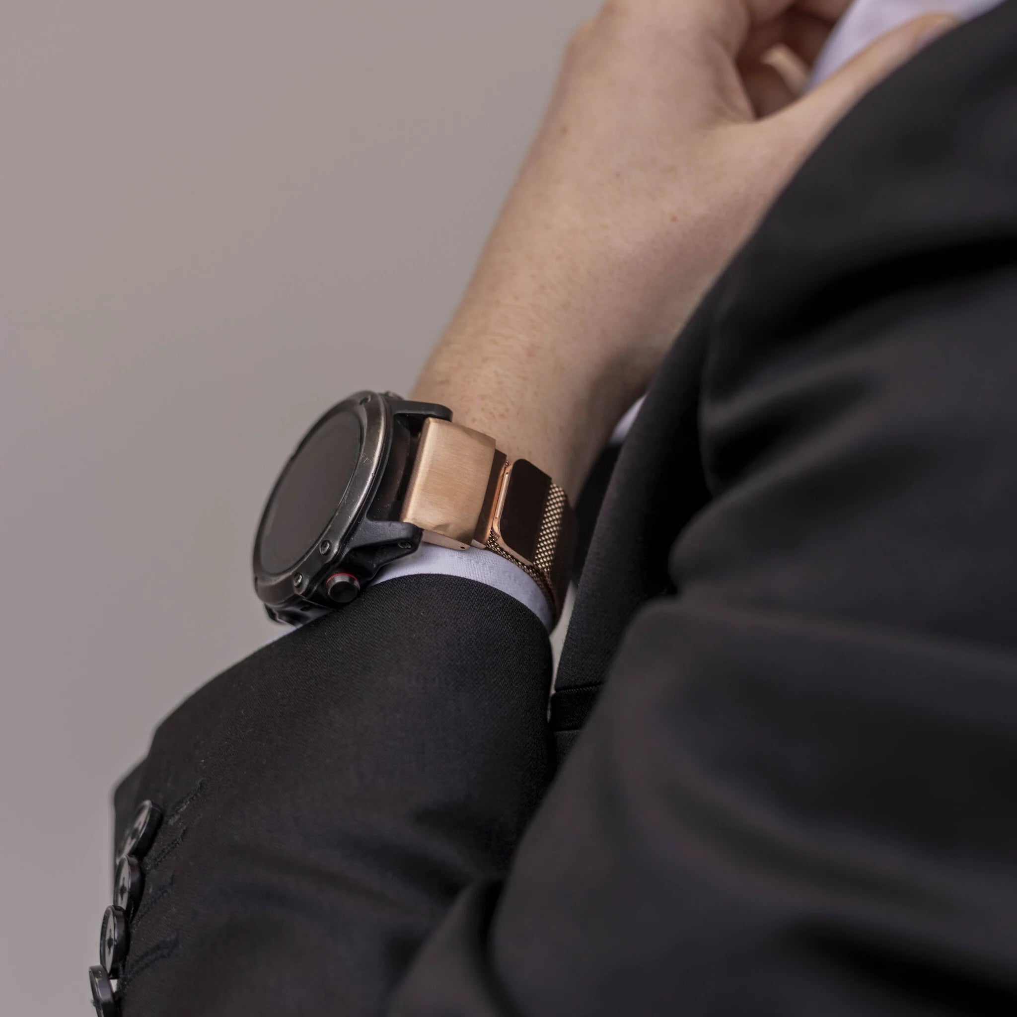 Garmin Fenix 7 Milanese-Armband ( Roségold )