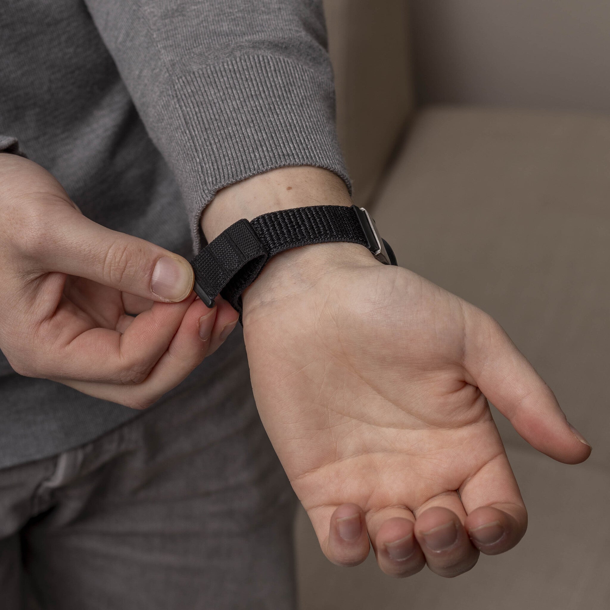 Garmin Descent MK1 Nylonarmband (Schwarz)