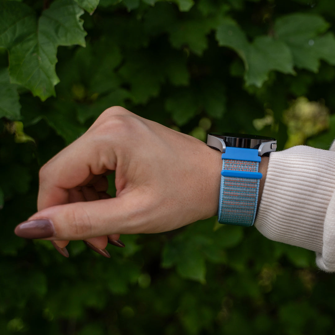 Coros Apex 46mm Nylonarmband (Blau)