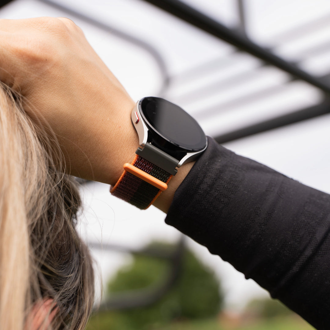 Amazfit Cheetah (Pro) Nylonarmband (Dark Cherry)