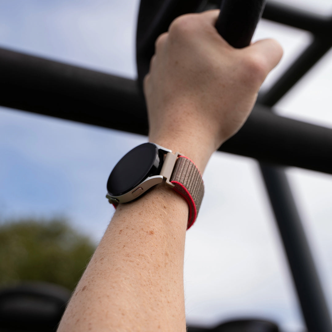 Amazfit Bip 6 Nylonarmband (Neon Pink)