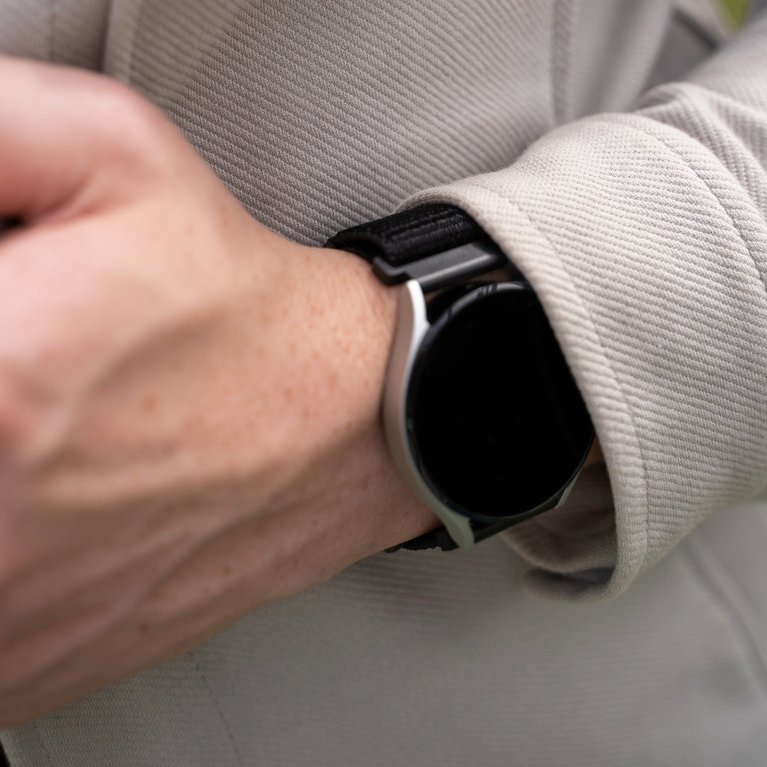 Amazfit Bip 5 Nylonarmband (Schwarz)