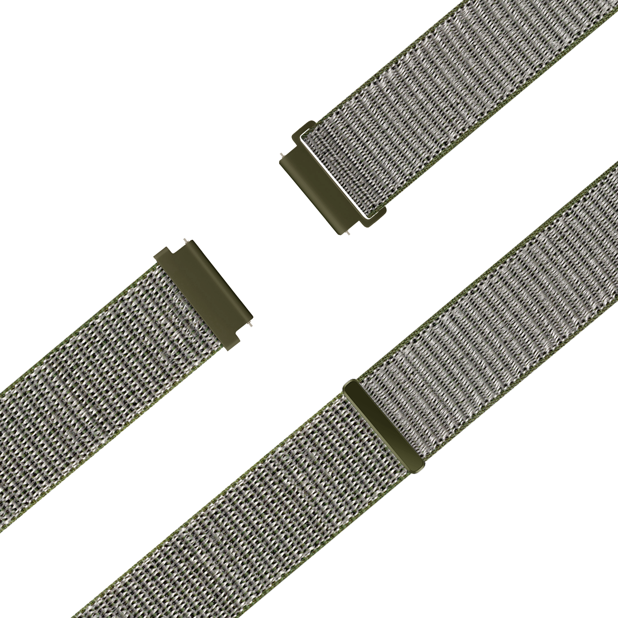 Bandz Garmin Approach S12 Nylon Loop Strap (Olive Green)