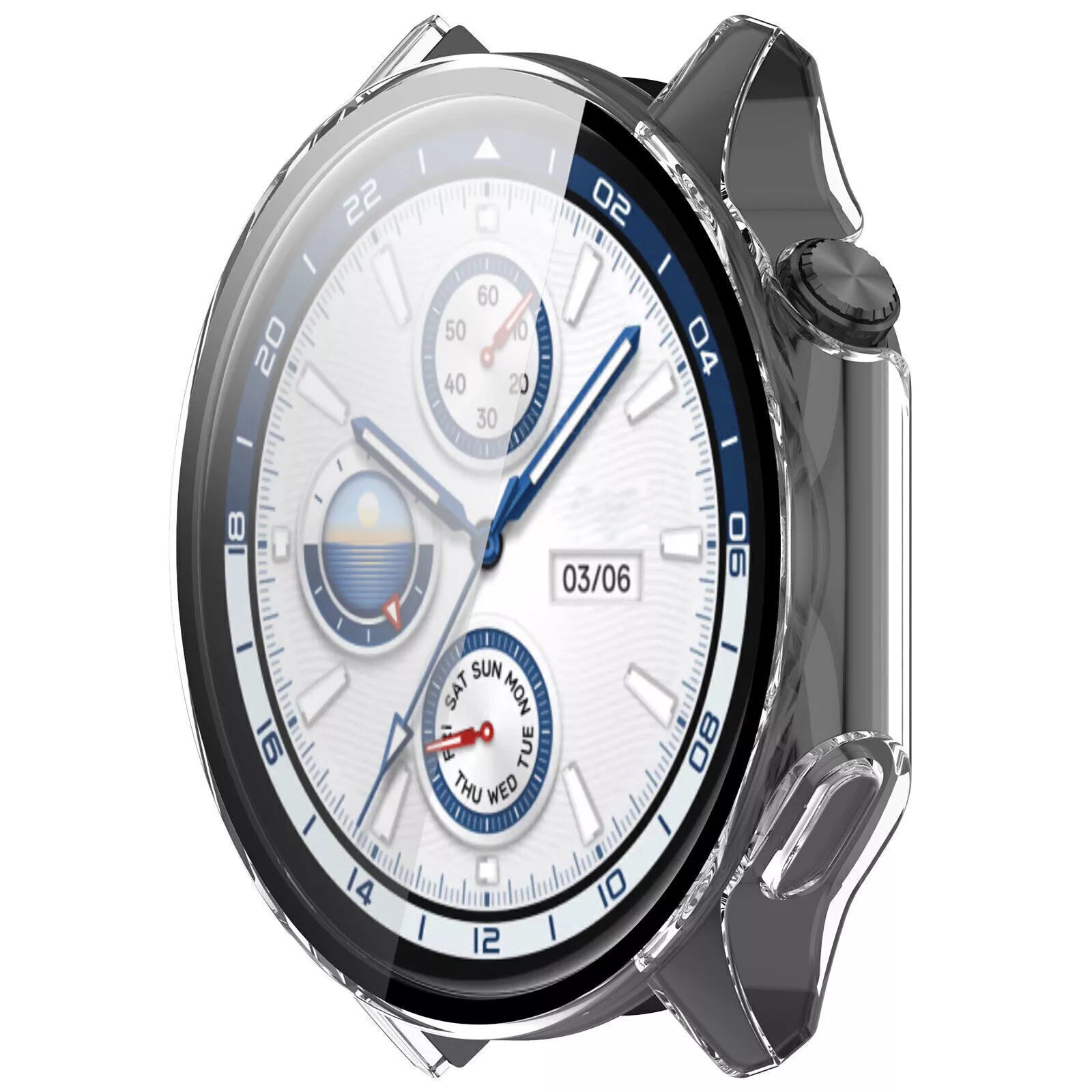 OnePlus Watch 2 Hartschale mit Glass (Transparent)