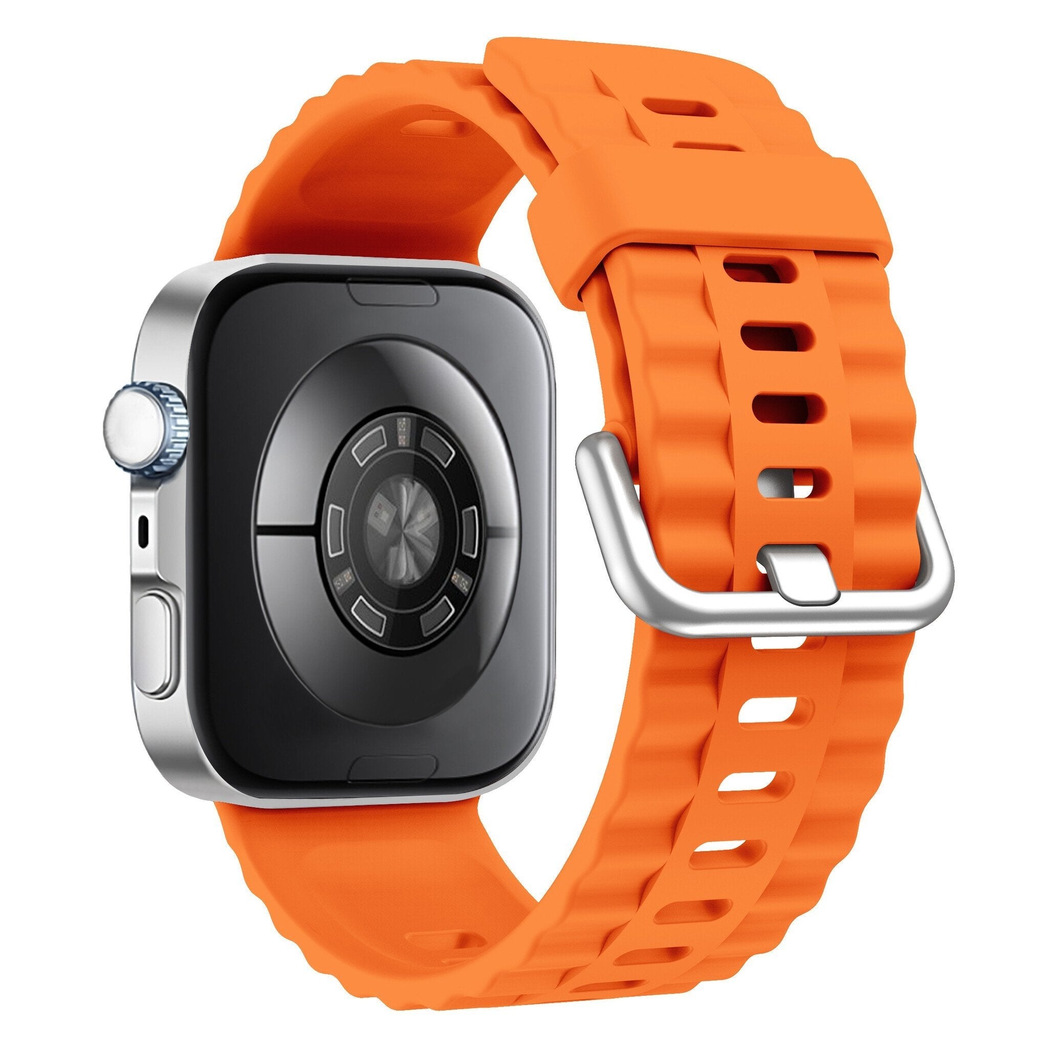 Huawei Watch Fit 4 Klassisches Silikonarmband (Orange)