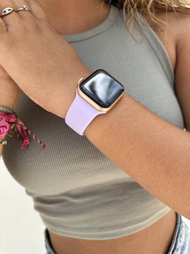 xoxo Wildhearts Apple Watch Silicone Strap (Lilac)