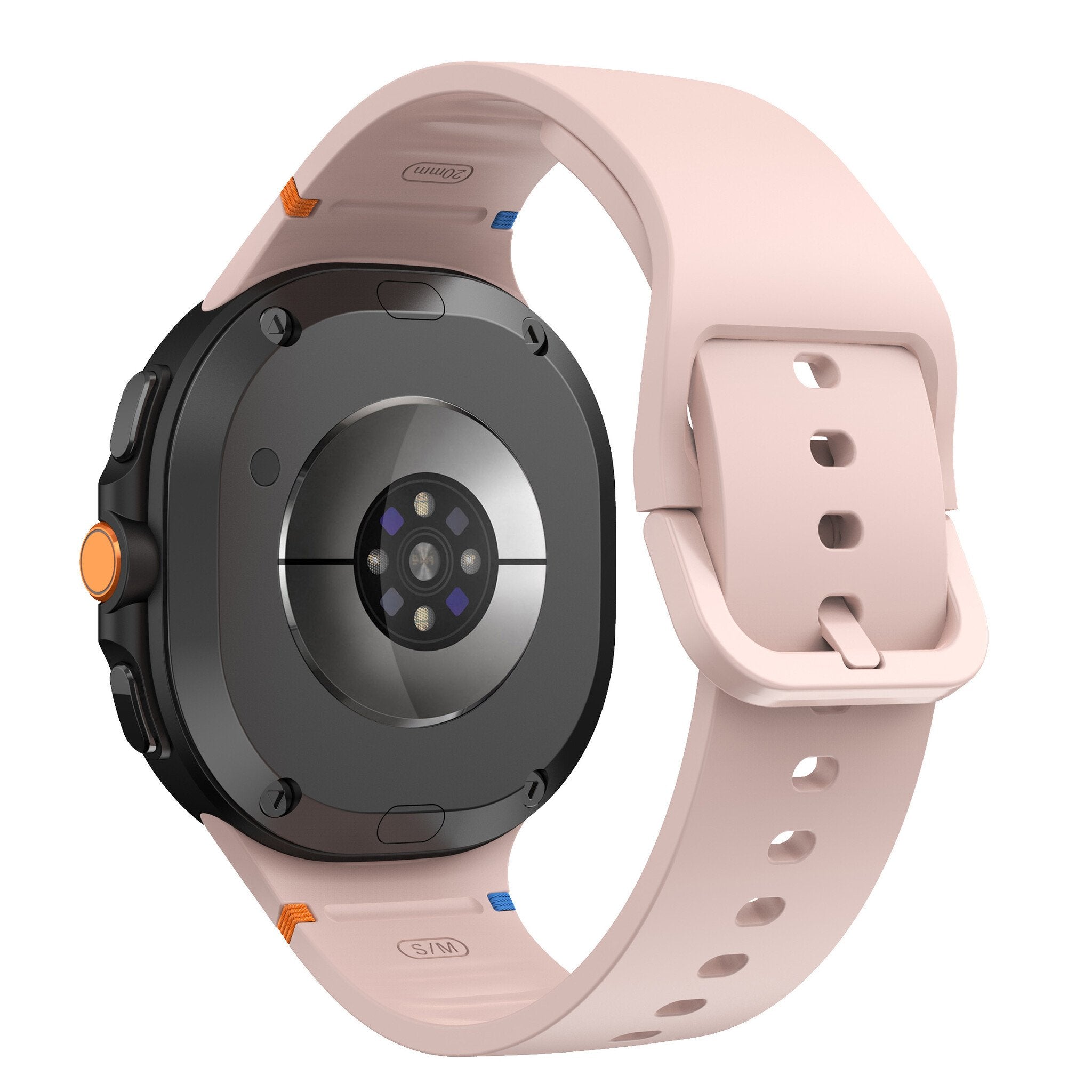 Samsung Galaxy Watch 8 - 40 mm Silikonarmband (rosa)