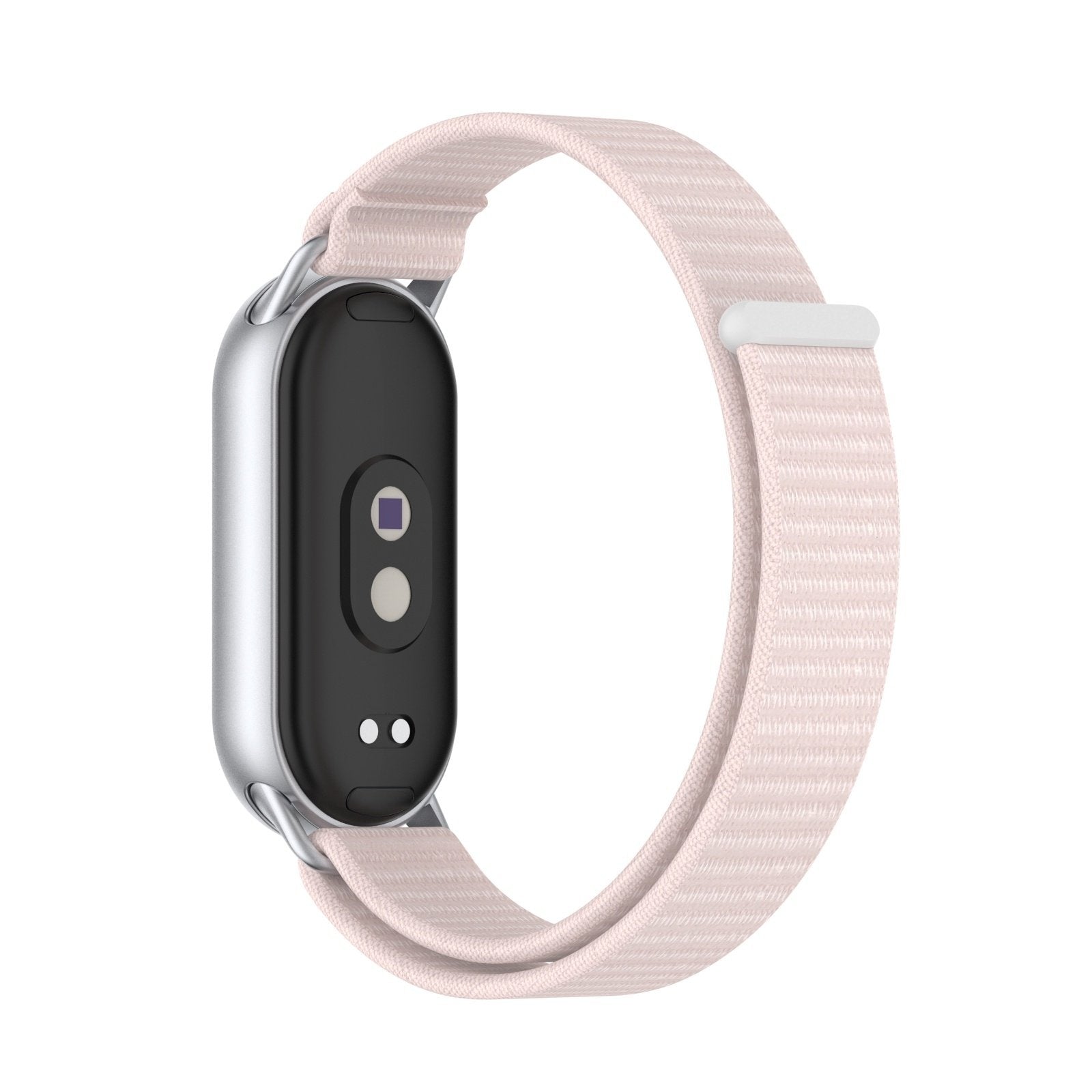 Xiaomi Smart Band 10 Modern Nylonarmband (Hellrosa)