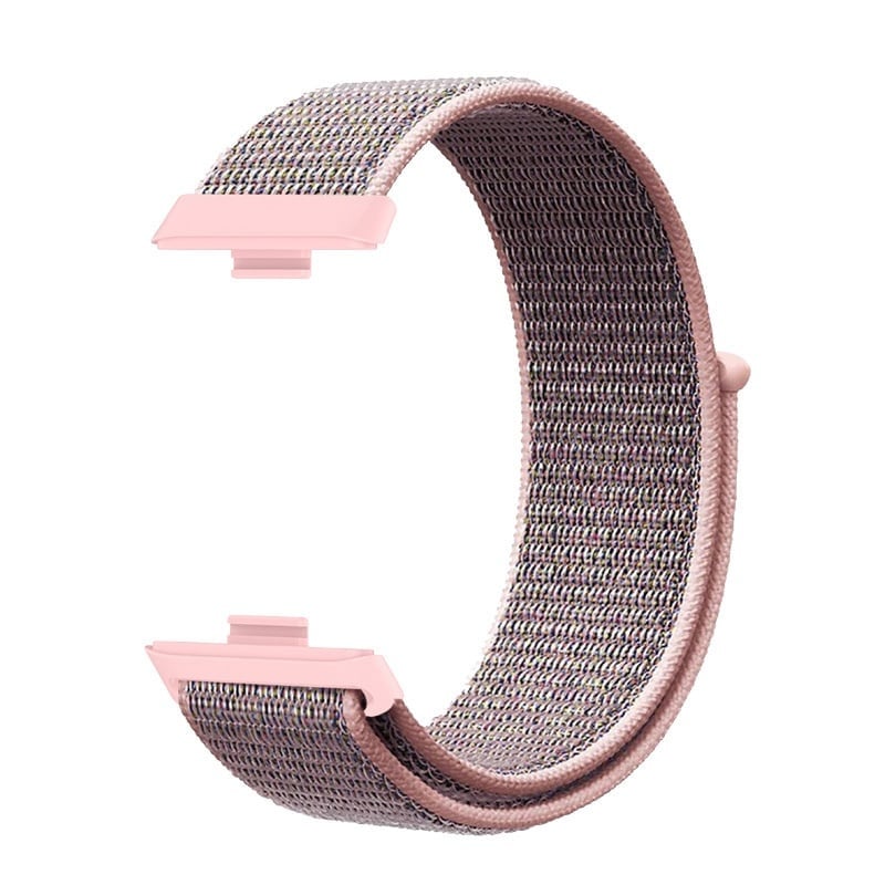 Huawei Watch Fit 4 Klassisches Nylon Armband (Rosa Sand)