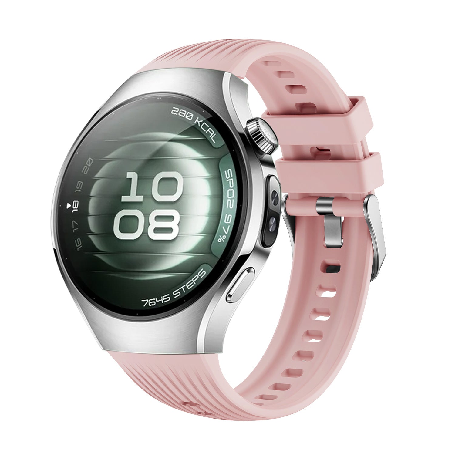 Huawei Watch 5 - 42mm Silikonarmband 'Perfect Fit' (Rosa)