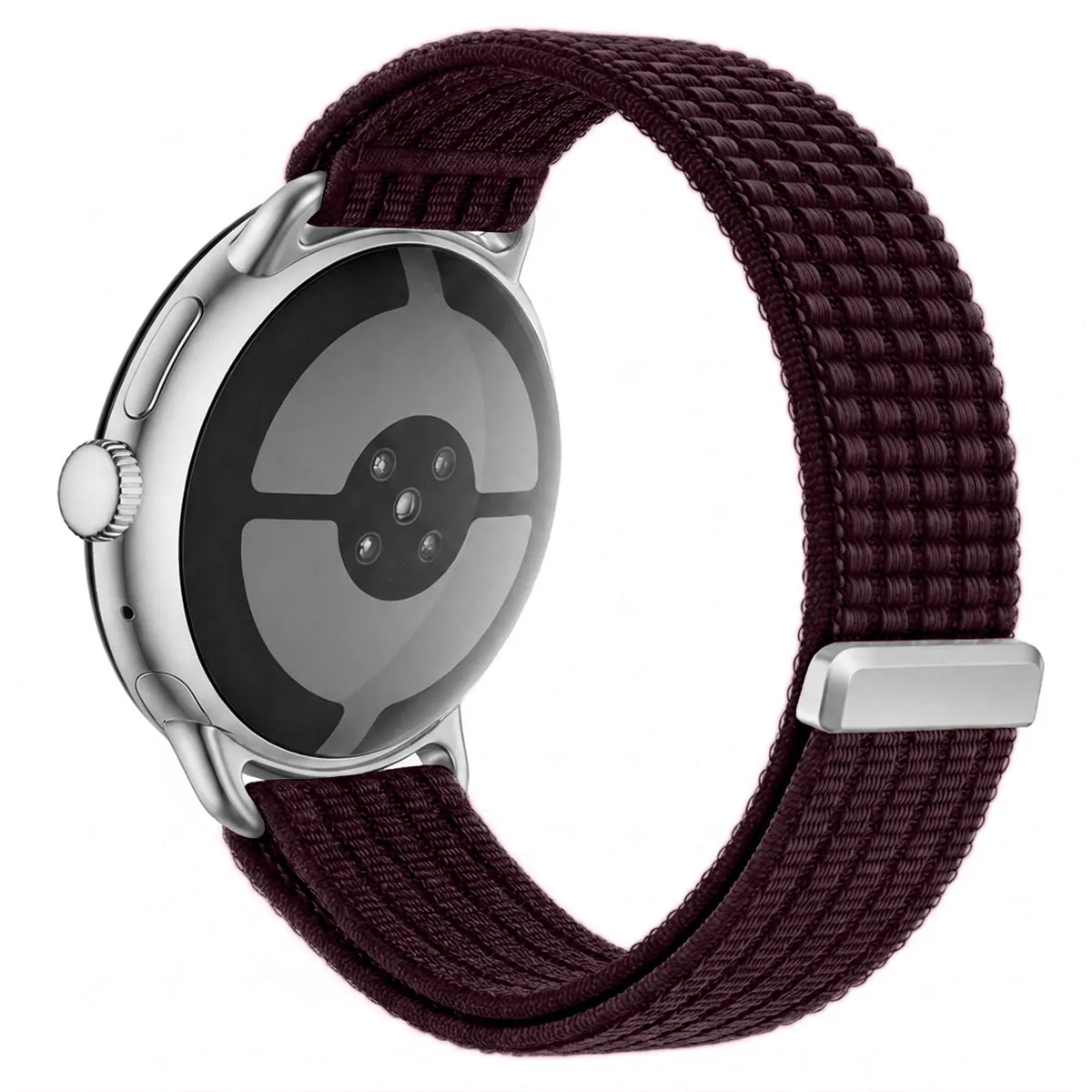 Google Pixel Watch 5 - 41mm Ultradünnes Nylonband (Plum)