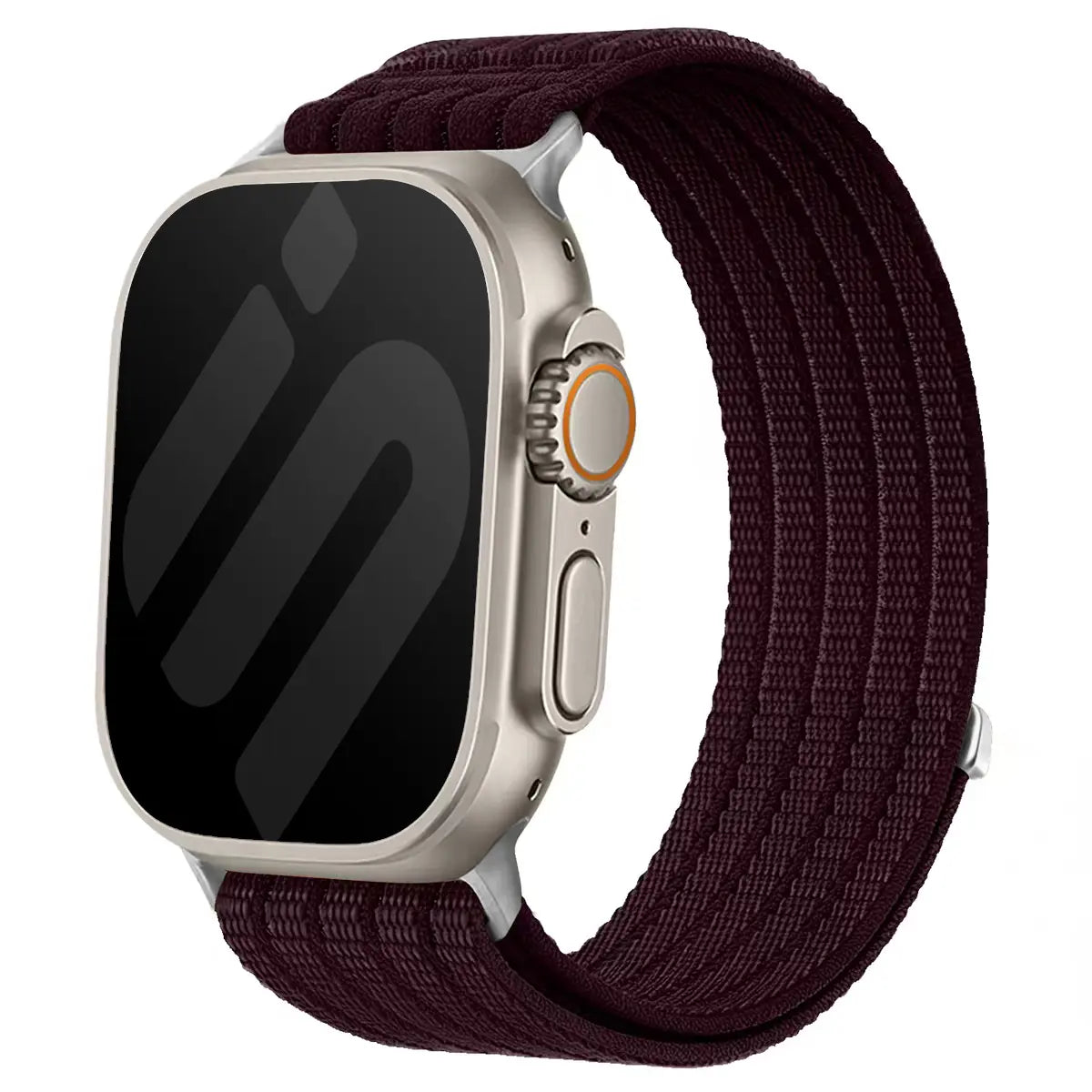 Apple Watch Ultradünnes Nylonband (Plum)