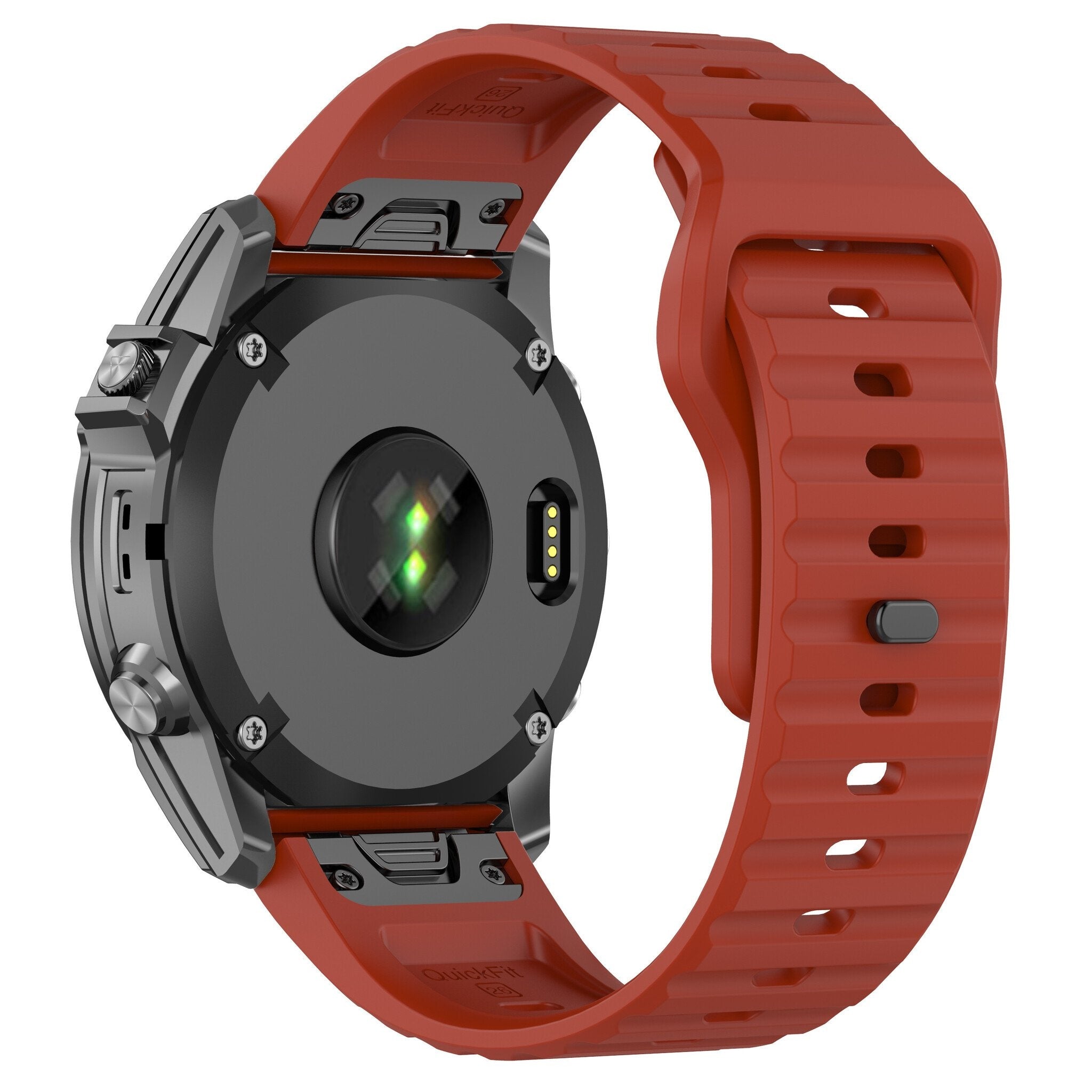 Garmin Fenix 8 Pro - 47mm Outdoor Silikonarmband (Rot)