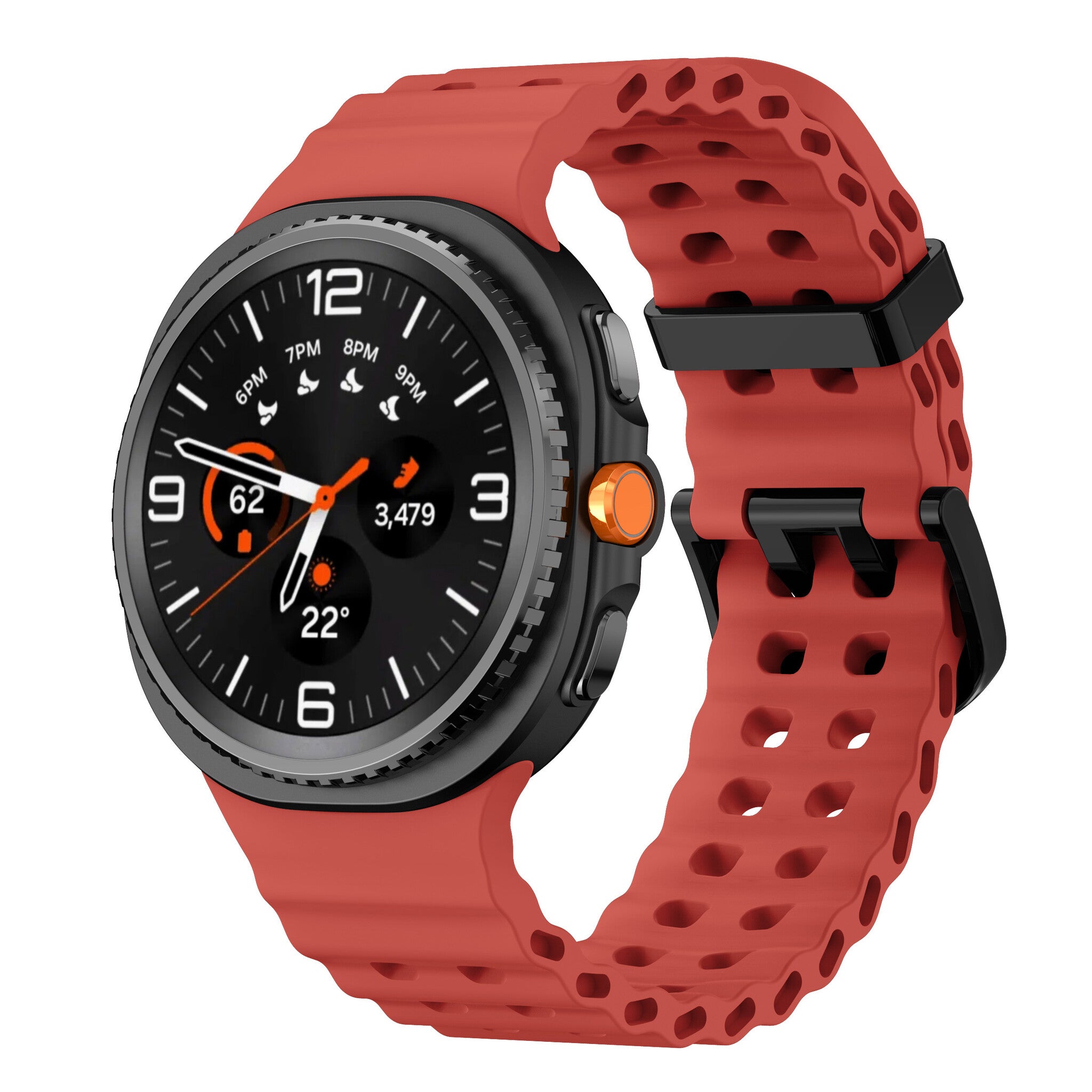 Samsung Galaxy Watch 8 Classic Ocean Armband (Rot)