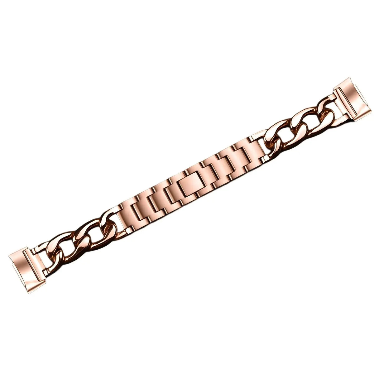 Fitbit Charge 5 Stahl Kettenarmband (Roségold)