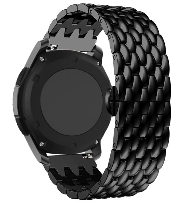 Amazfit Bip 6 Dragon Steel Strap (Black)