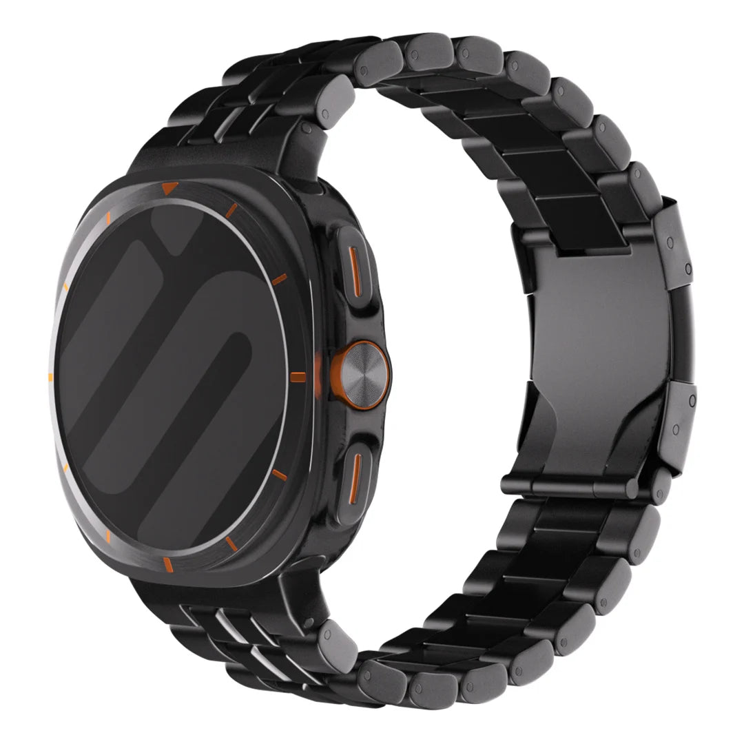Samsung Galaxy Watch Ultra 'square' Titanarmband (Schwarz)