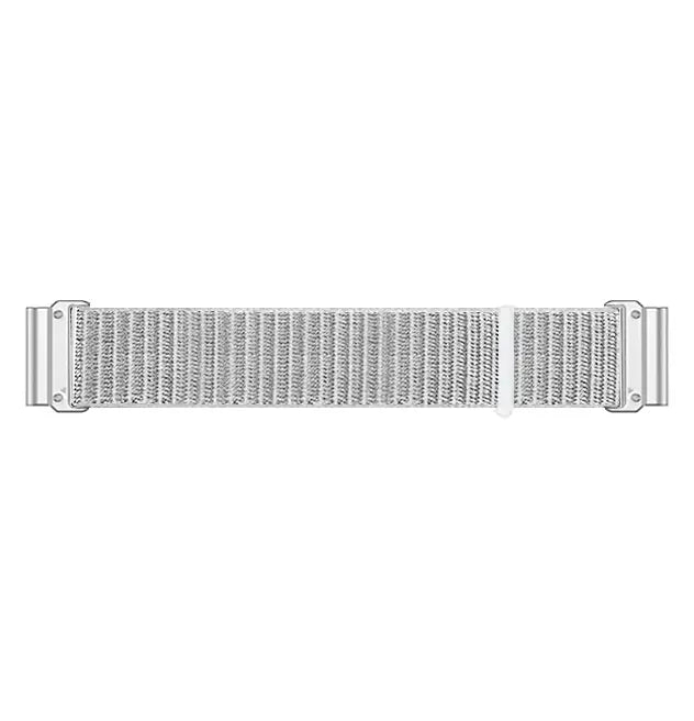 Garmin Quatix 8 Pro - 47mm Premium Nylon Armband (Muschelweiß)