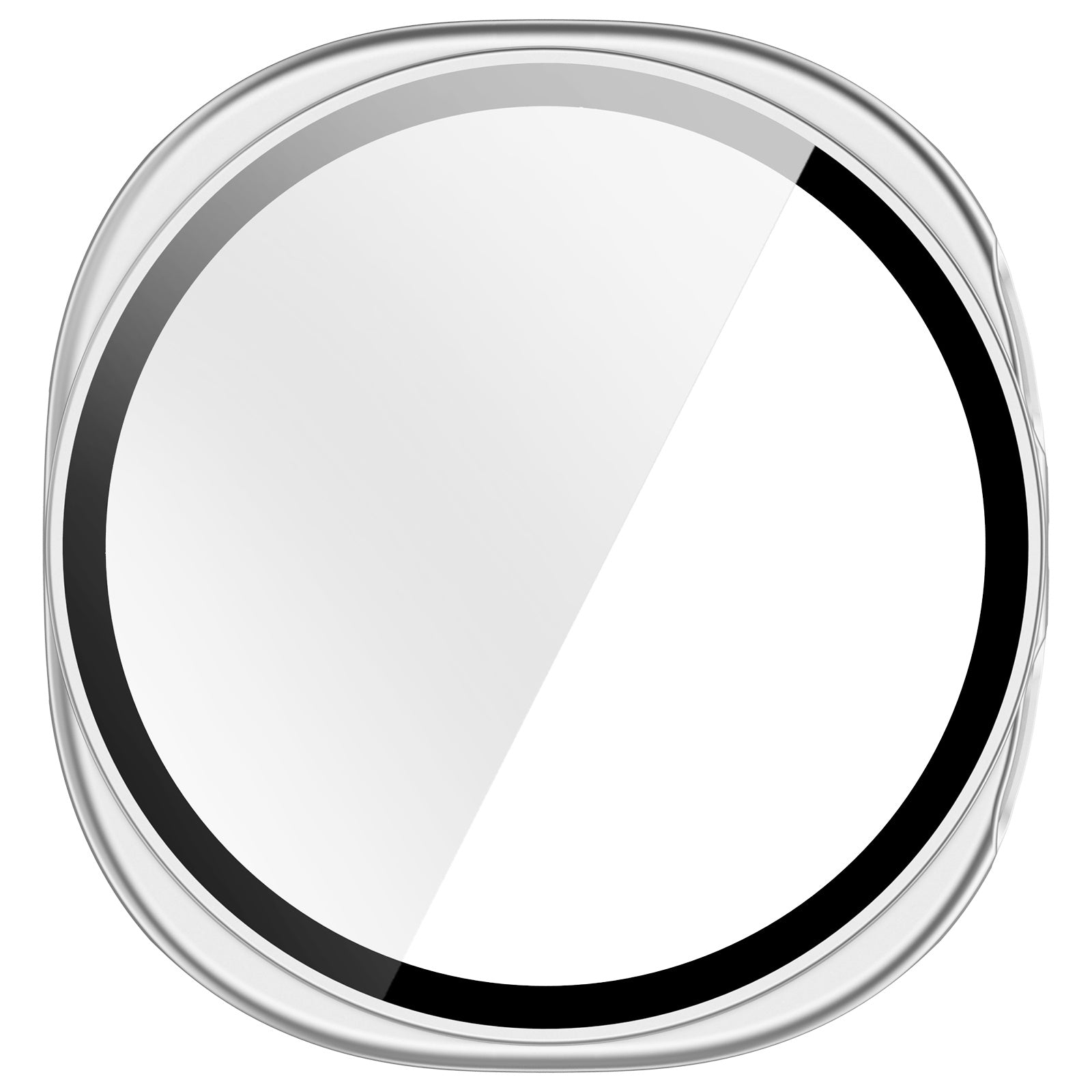 Samsung Galaxy Watch 8 - 40mm Hard Case with Glass (Silver)