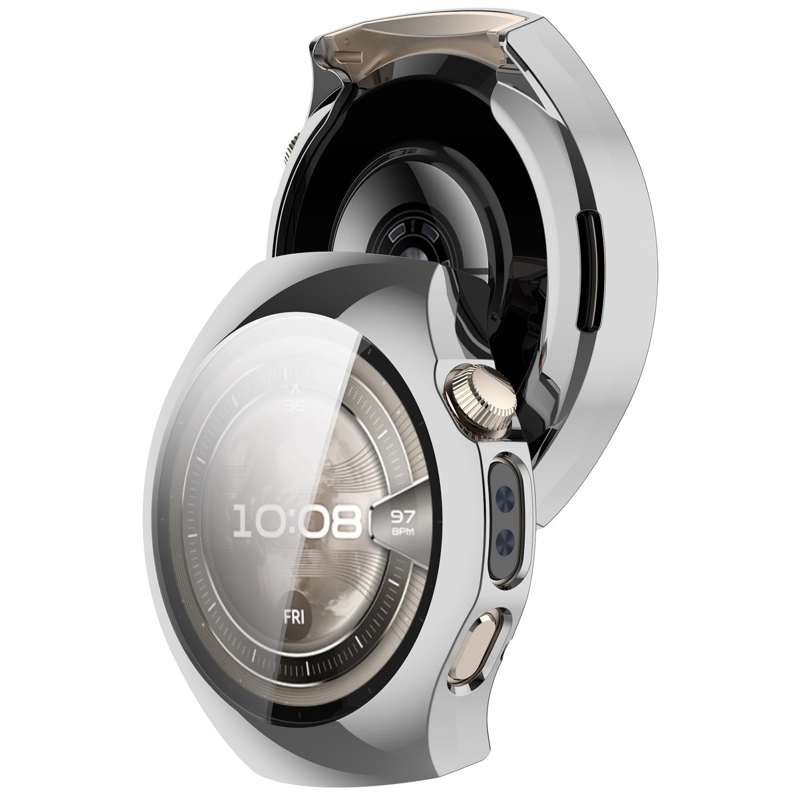 Huawei Watch 5 - 46mm TPU Hülle (Silber)