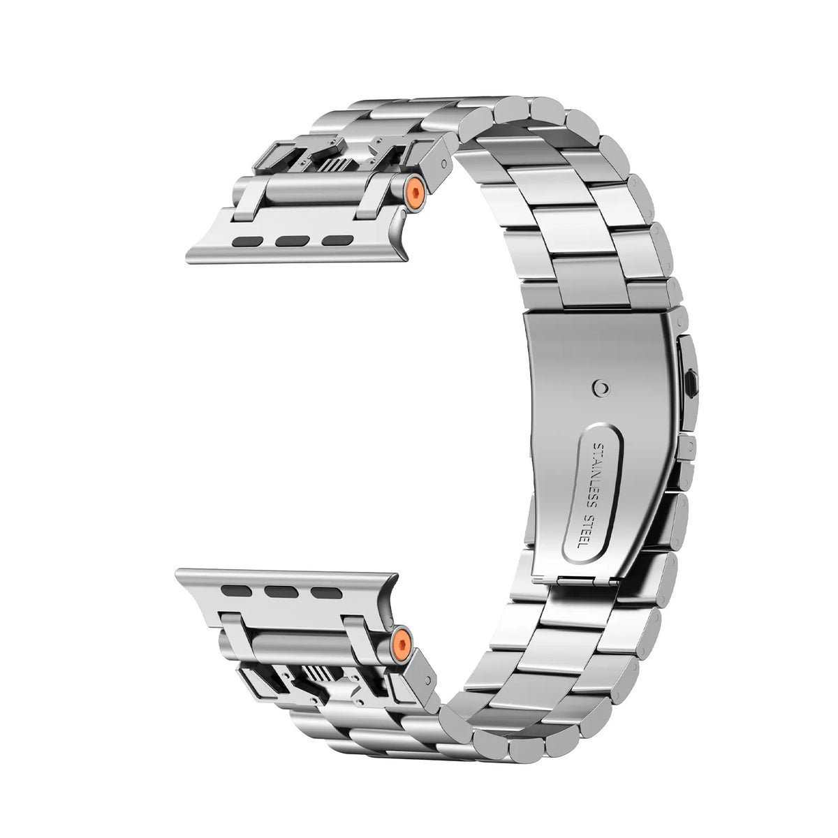 Apple Watch Mecha Stahlarmband (Silber)