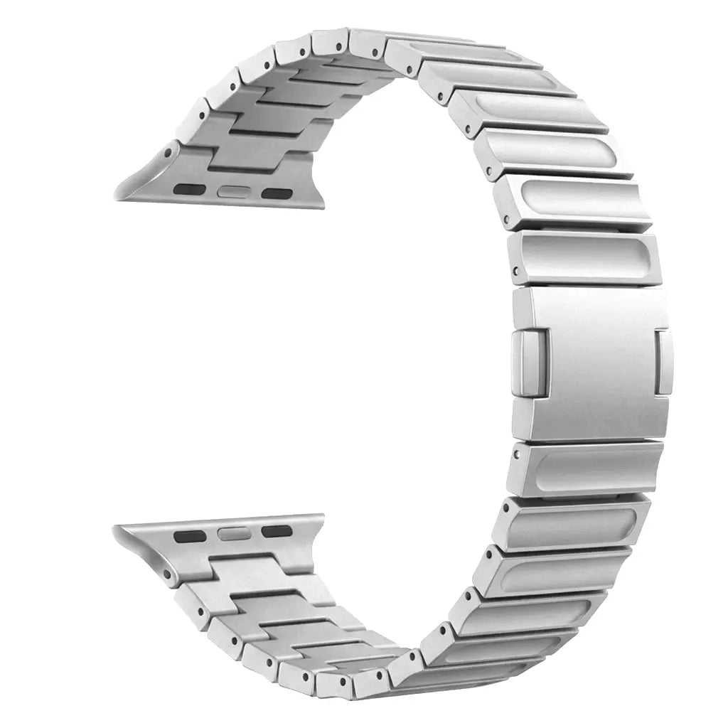Apple Watch magnetisches Titanarmband (Silber)