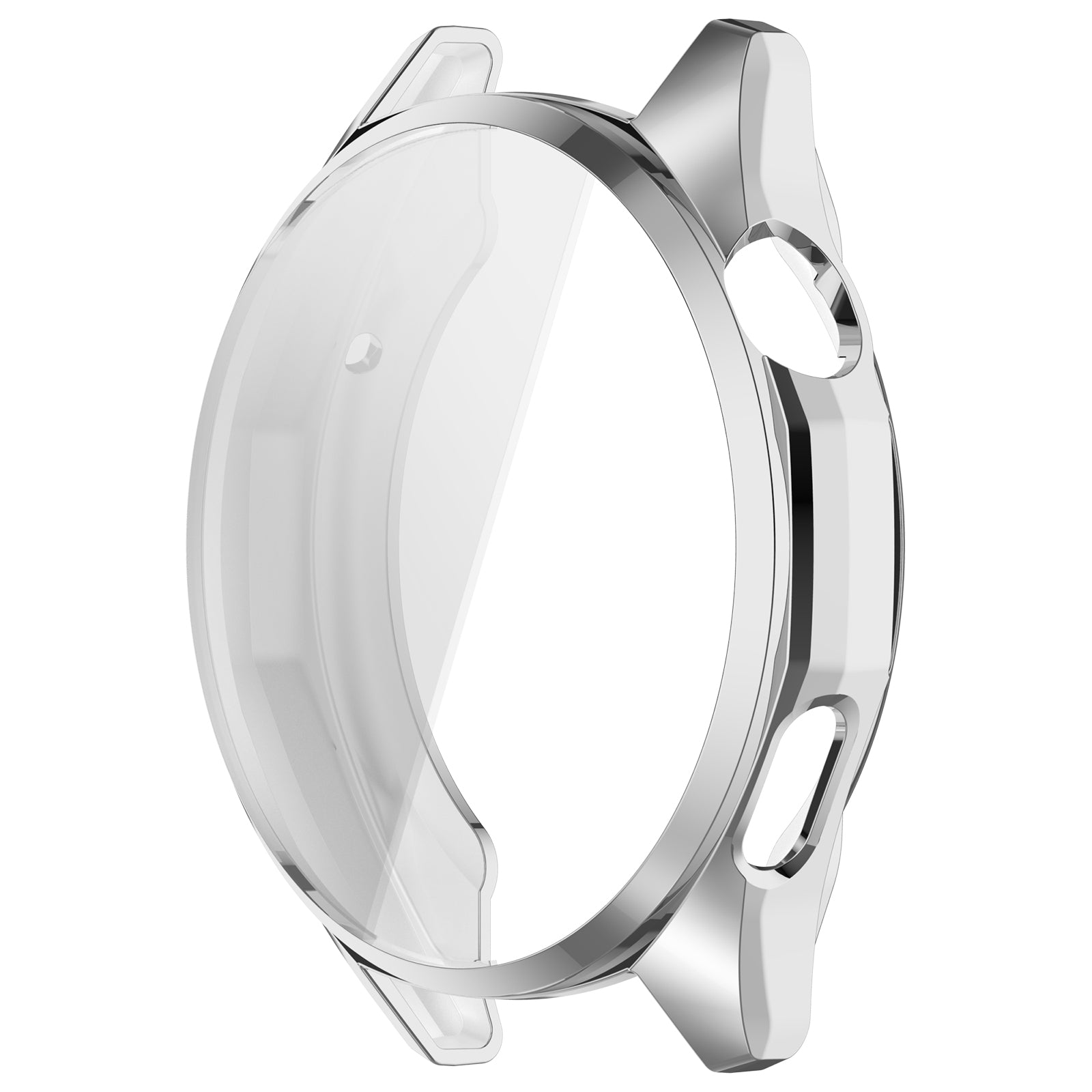 Apple Watch 12 - 42mm PC Case with Glass (Silver)