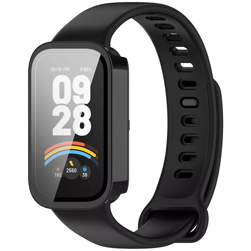 Xiaomi Smart Band 9 Active Hartschale mit Glass (Schwarz)