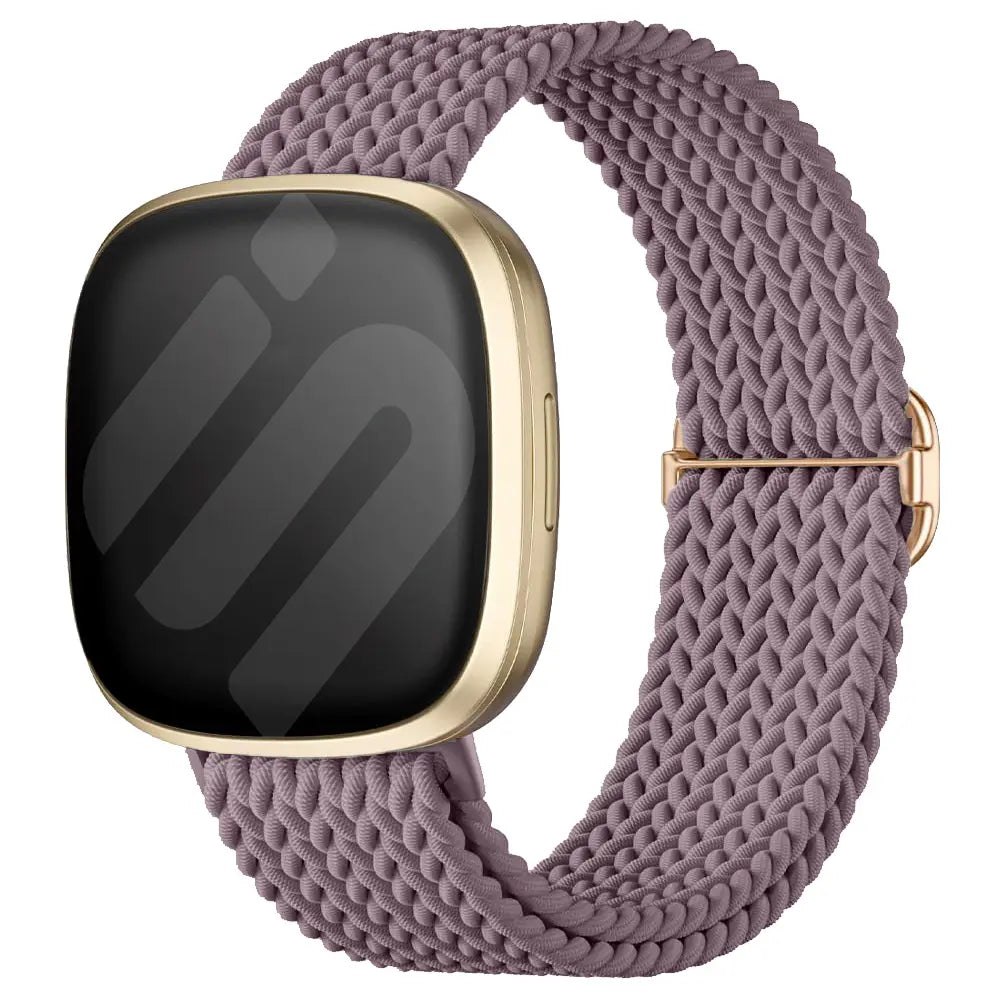 Fitbit Sense Adjustable Woven Strap (Smoke Purple)
