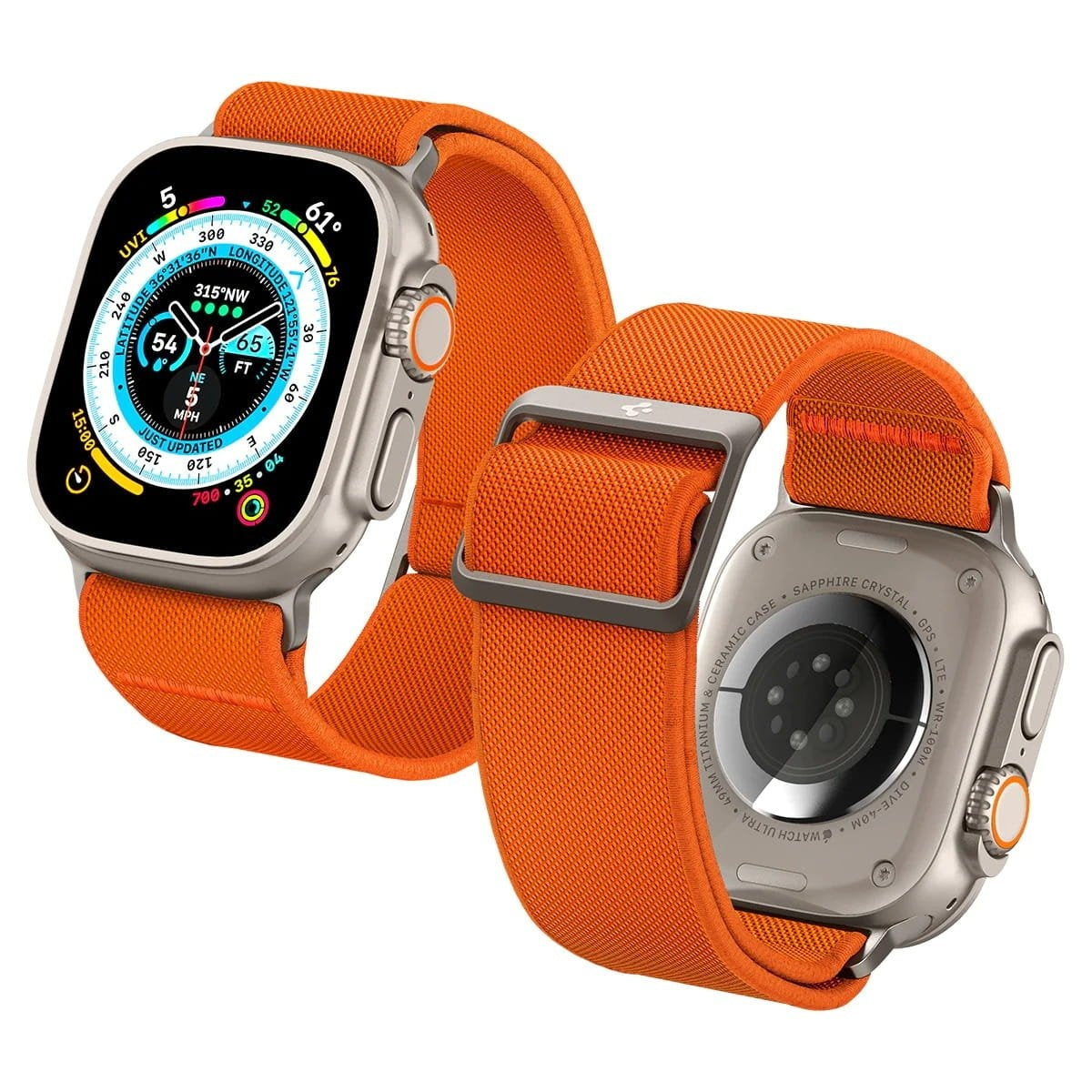 Spigen Apple Watch Lite Ultra Armband (Orange)
