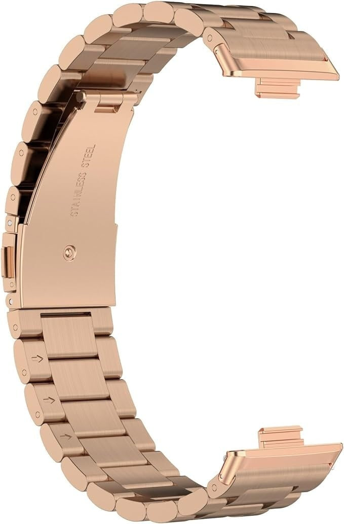 Huawei Watch Fit 4 Pro Stahl Armband (Roségold)