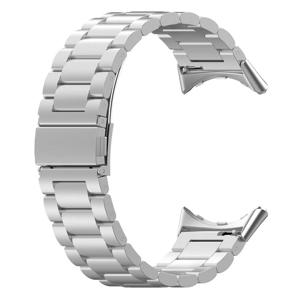 Google Pixel Watch 4 - 45mm Stahlarmband (Silber)