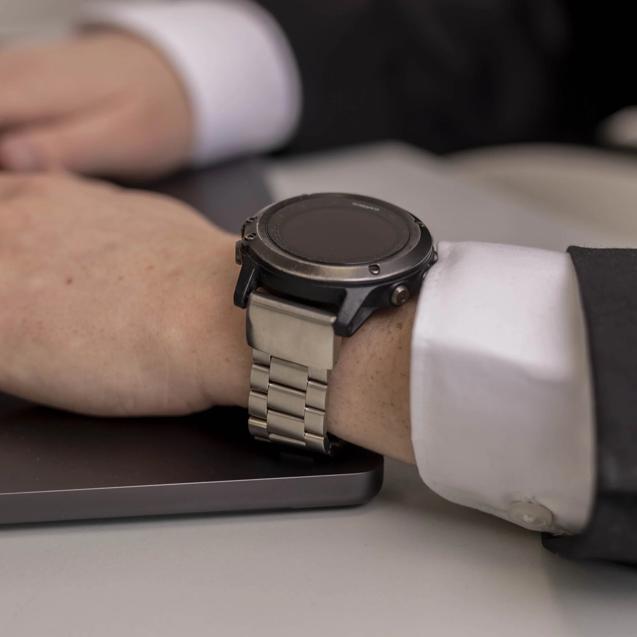 Garmin Epix Gen 2 Steel Strap (Silver)