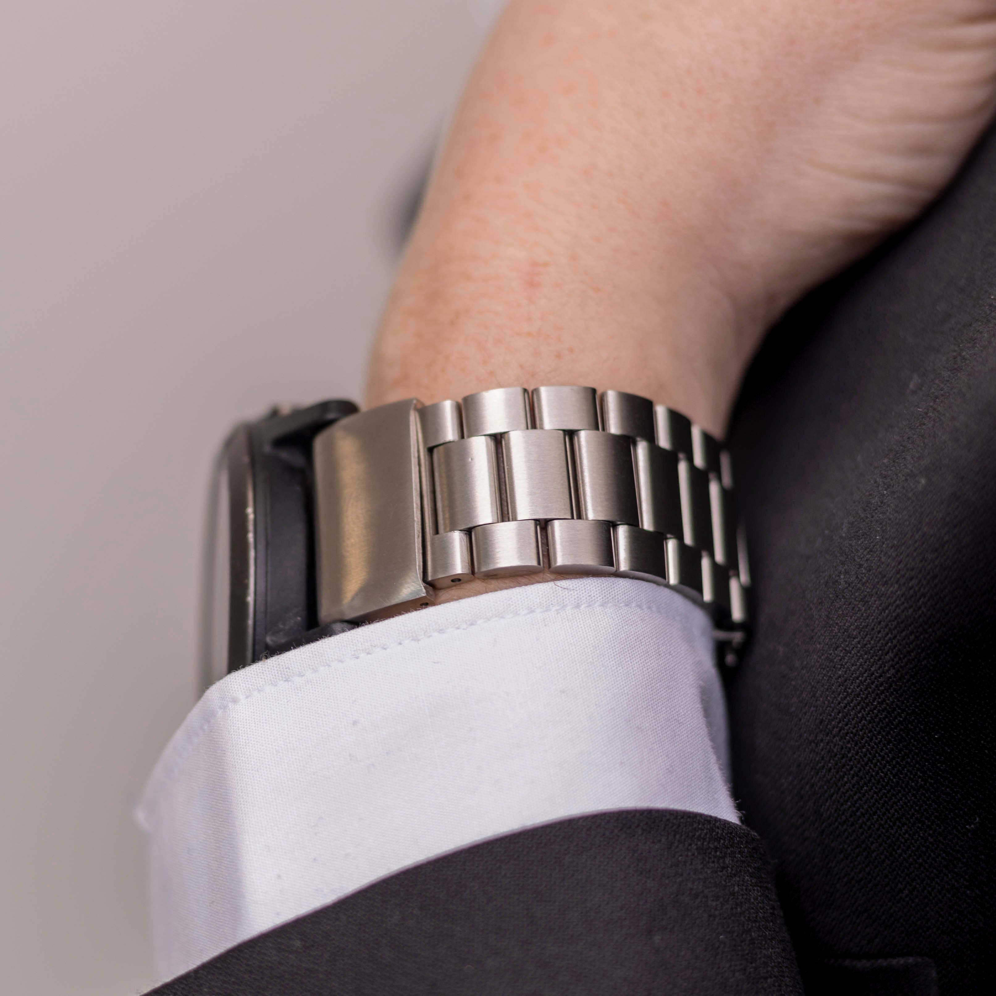 Garmin Enduro 1 / 2 / 3 Stahlarmband (Silber)