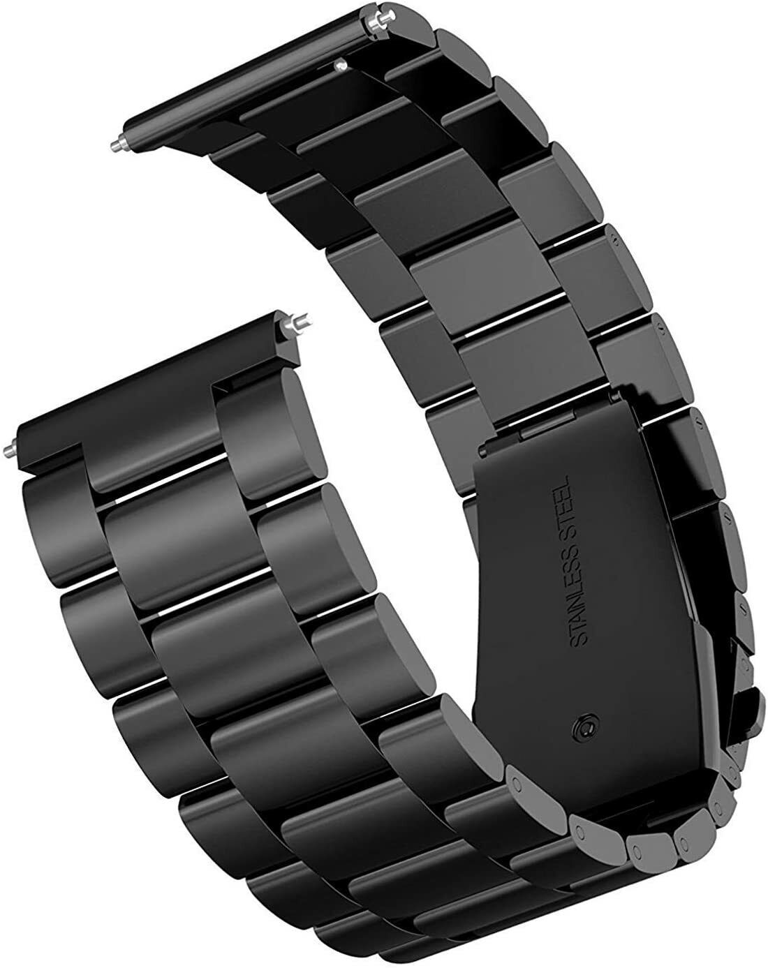 Garmin Vivoactive 4 Steel Strap (Black)