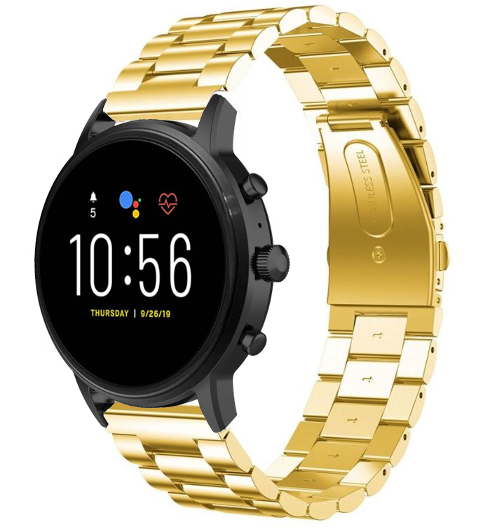Fossil Gen 4 Explorist (HR) Stahlarmband (Gold)