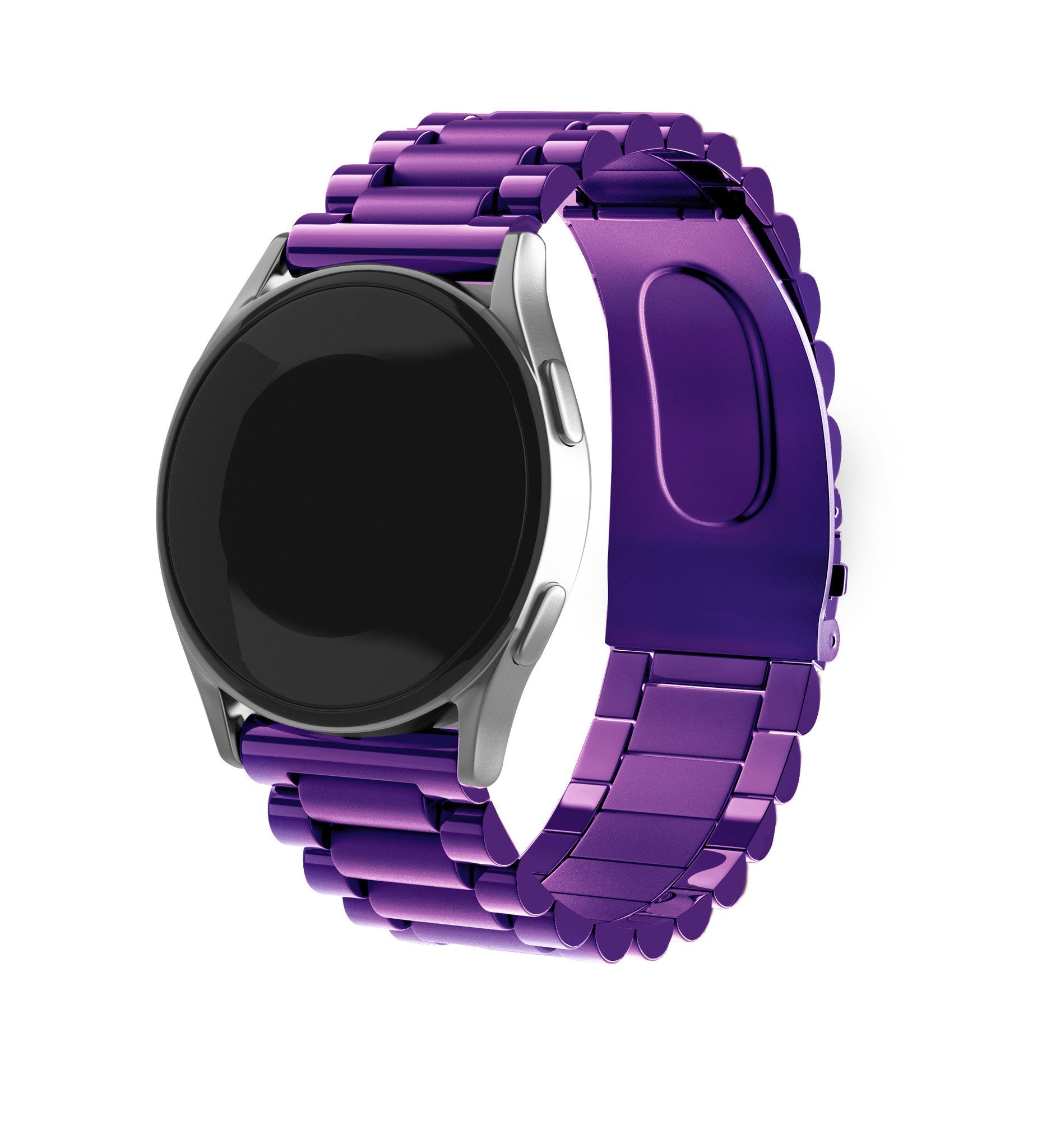 Garmin Venu 4 - 45mm Steel Strap (Purple)
