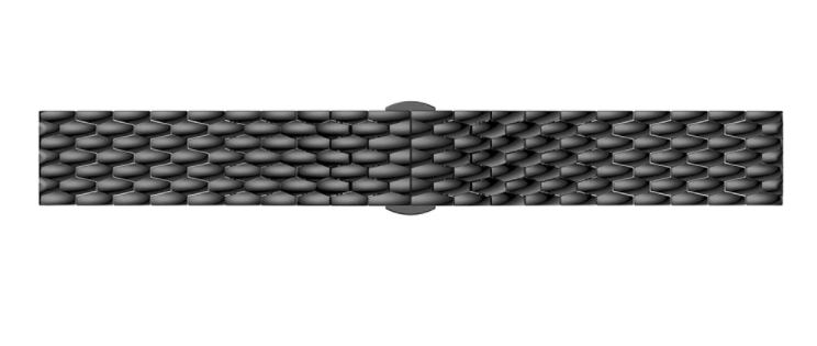 Polar Vantage M3 Dragon Steel Strap (Black)