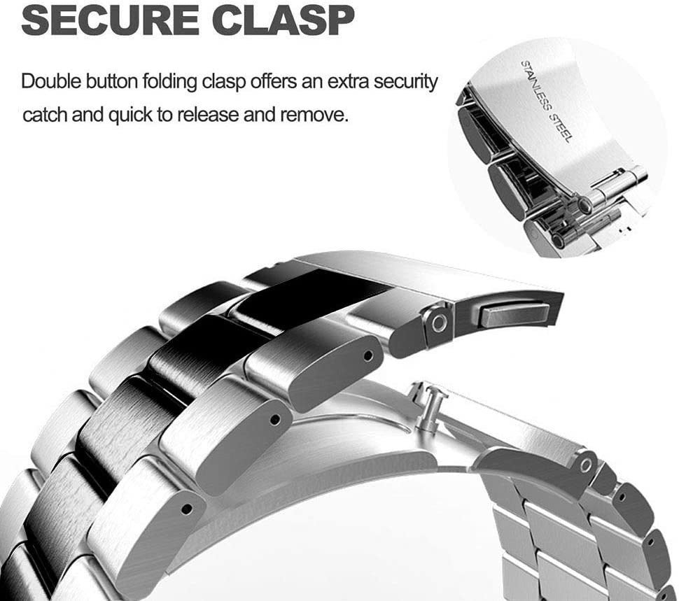 CMF Watch Pro 2 Stahlarmband (Silber/Schwarz)