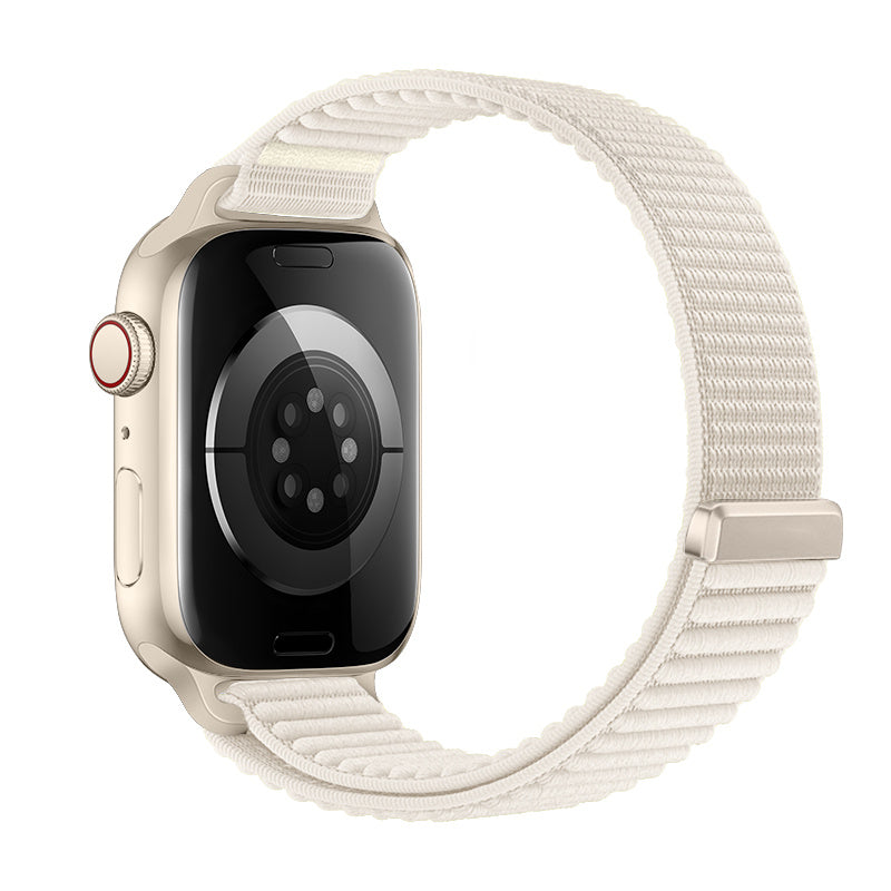 Strap-it Apple Watch Wave Nylonarmband (Polarstern)