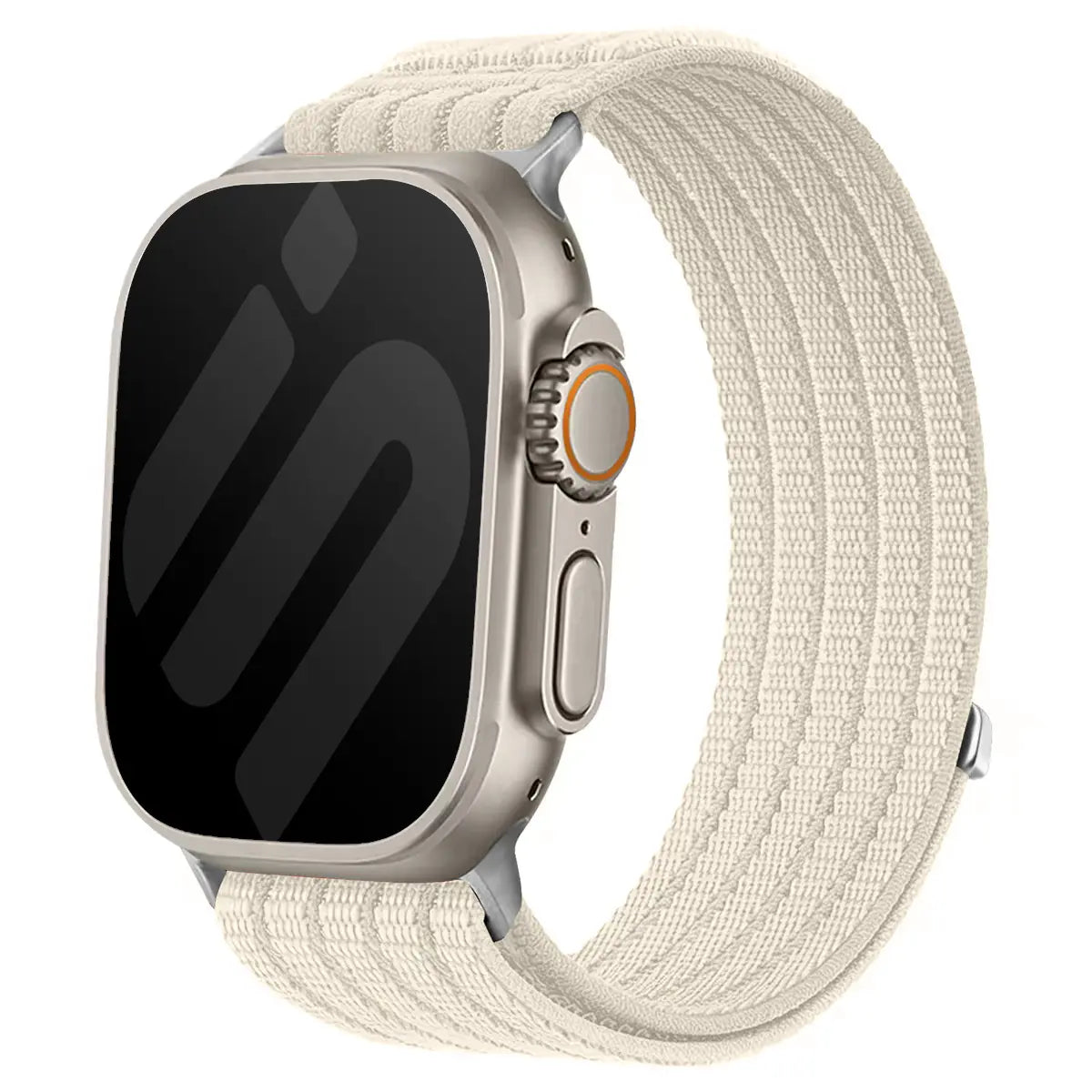 Apple Watch Ultradünnes Nylonband (Polarstern)