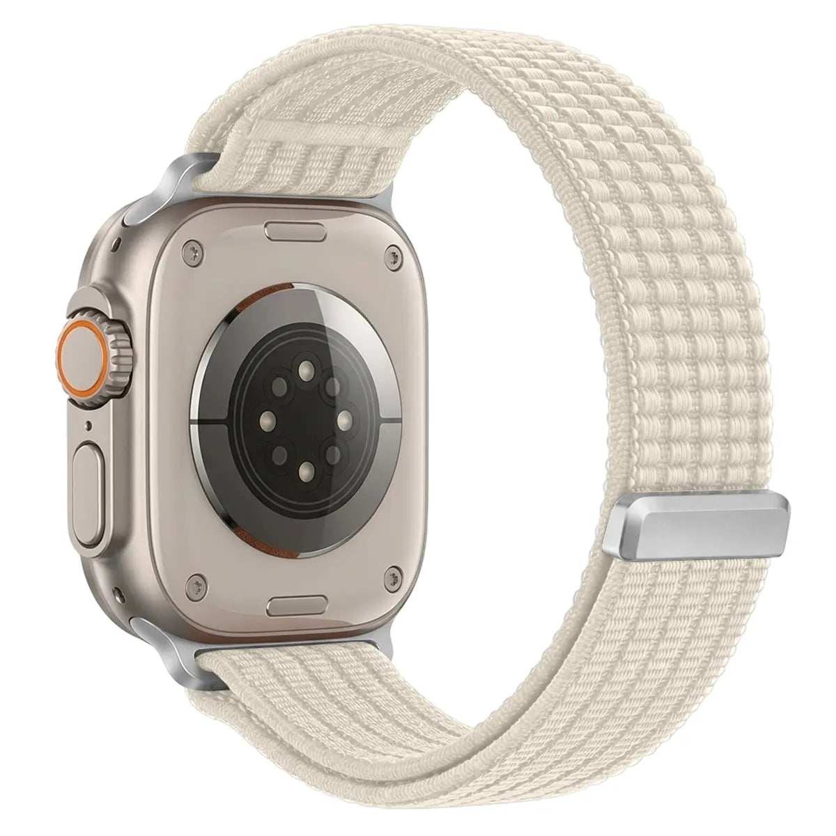 Apple Watch Ultradünnes Nylonband (Polarstern)