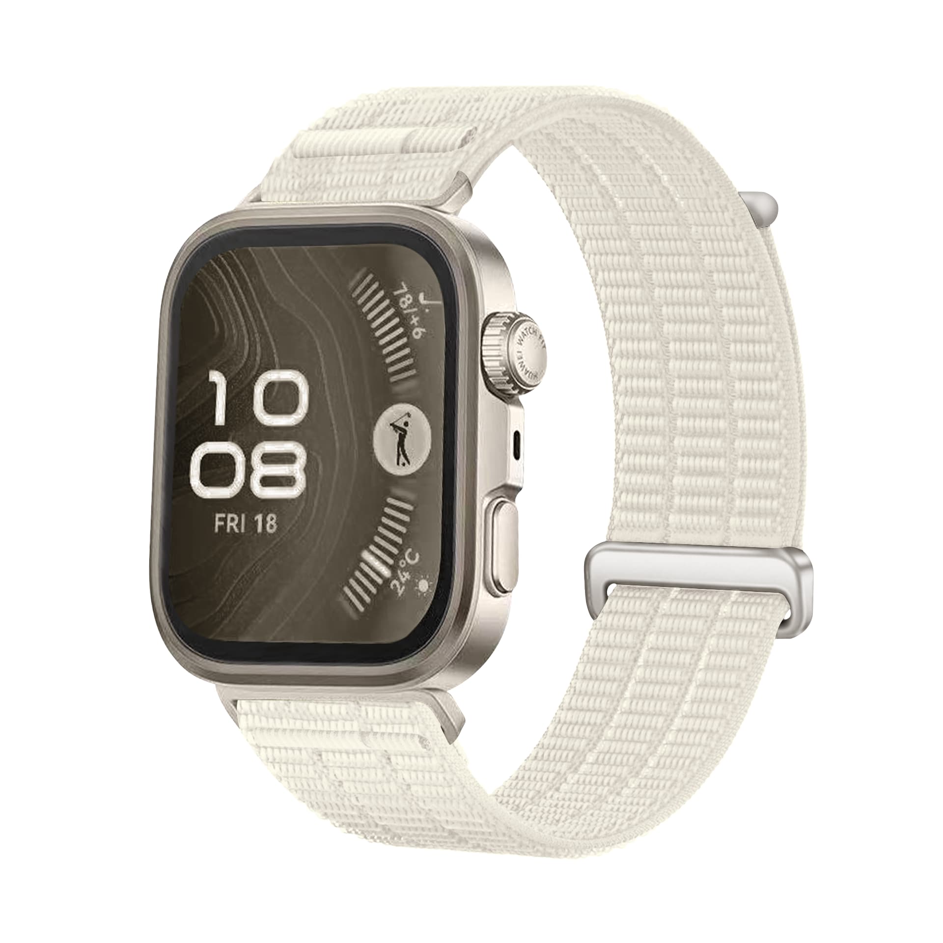 Huawei Watch Fit 3 Nylon Air Armband (Polarstern)