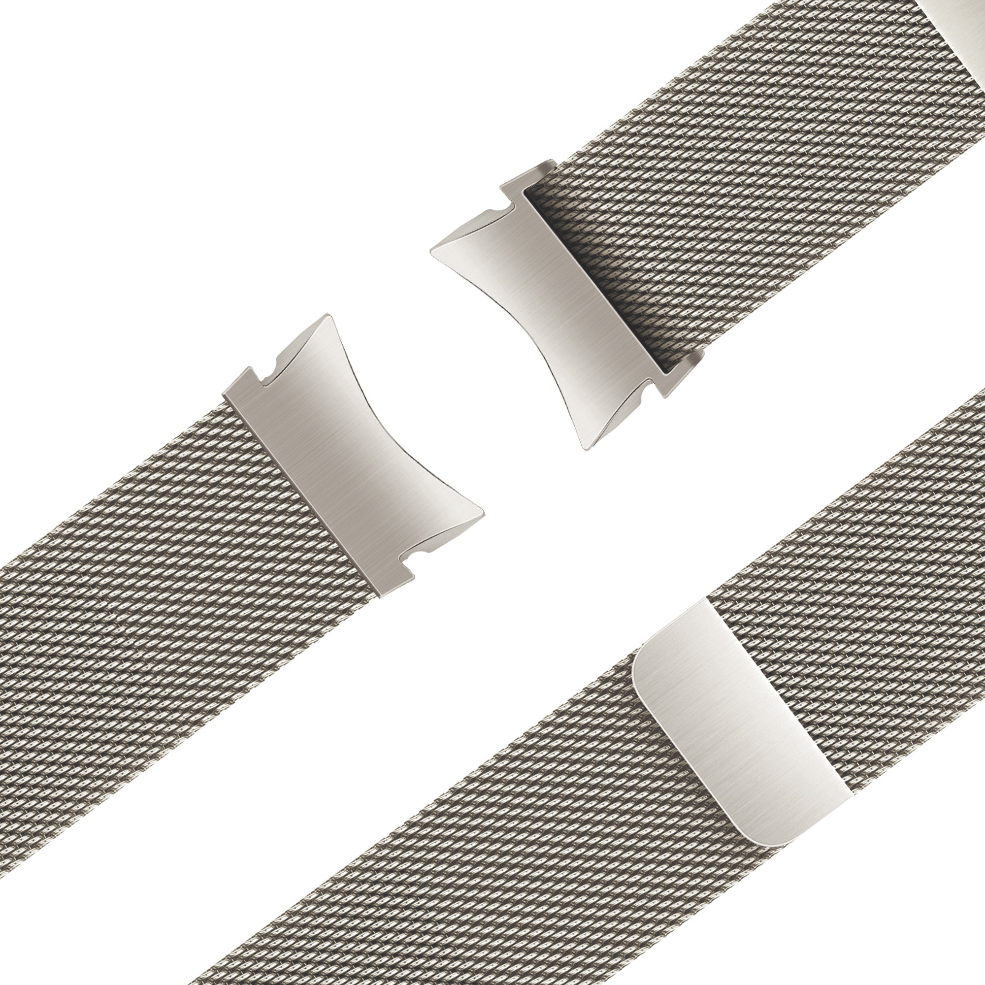 Bandz Samsung Galaxy Watch 4 44mm Milanese Loop Armband (Polarstern)