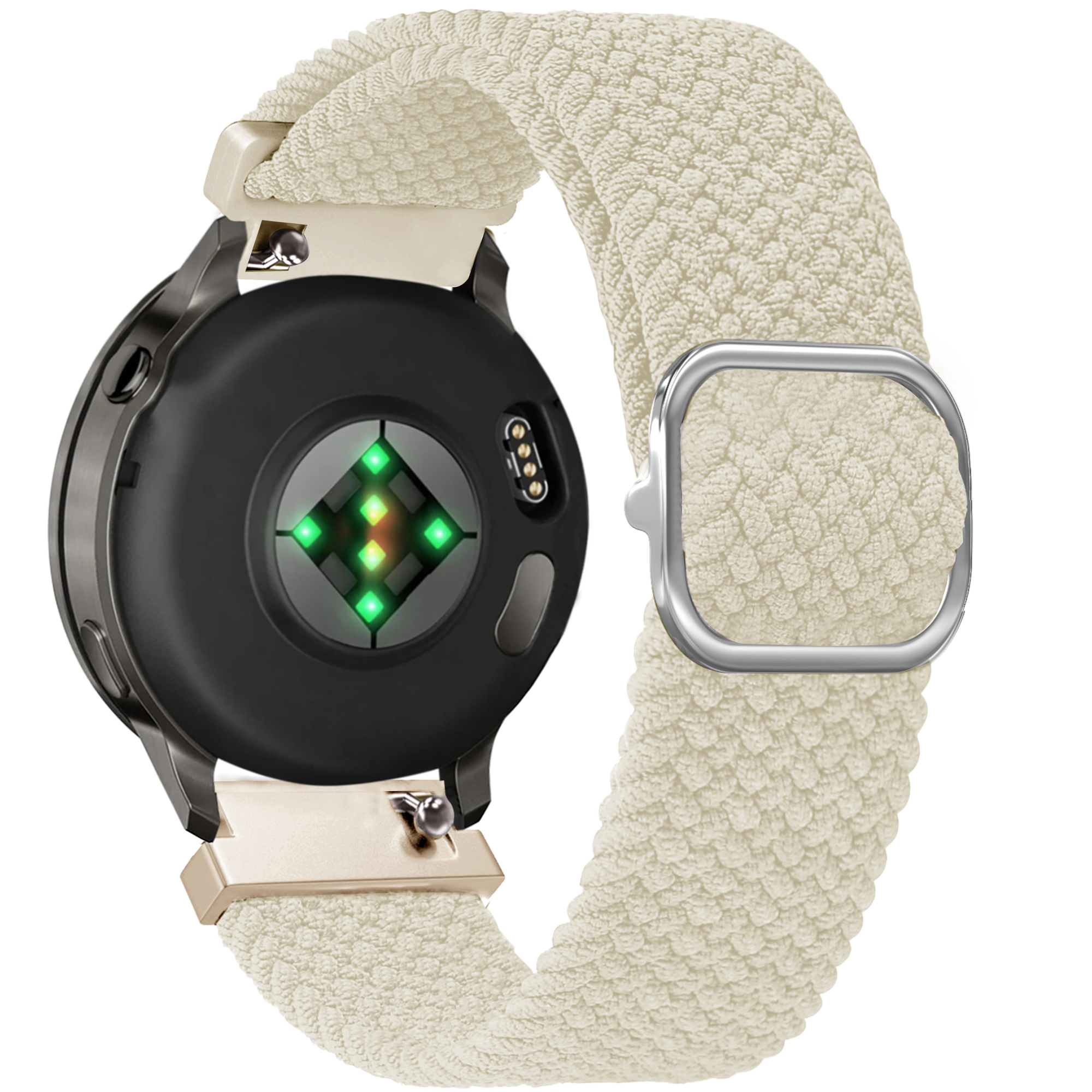 Bandz Garmin Venu 2s Verstellbares Geflochtenes Armband (Polarstern)